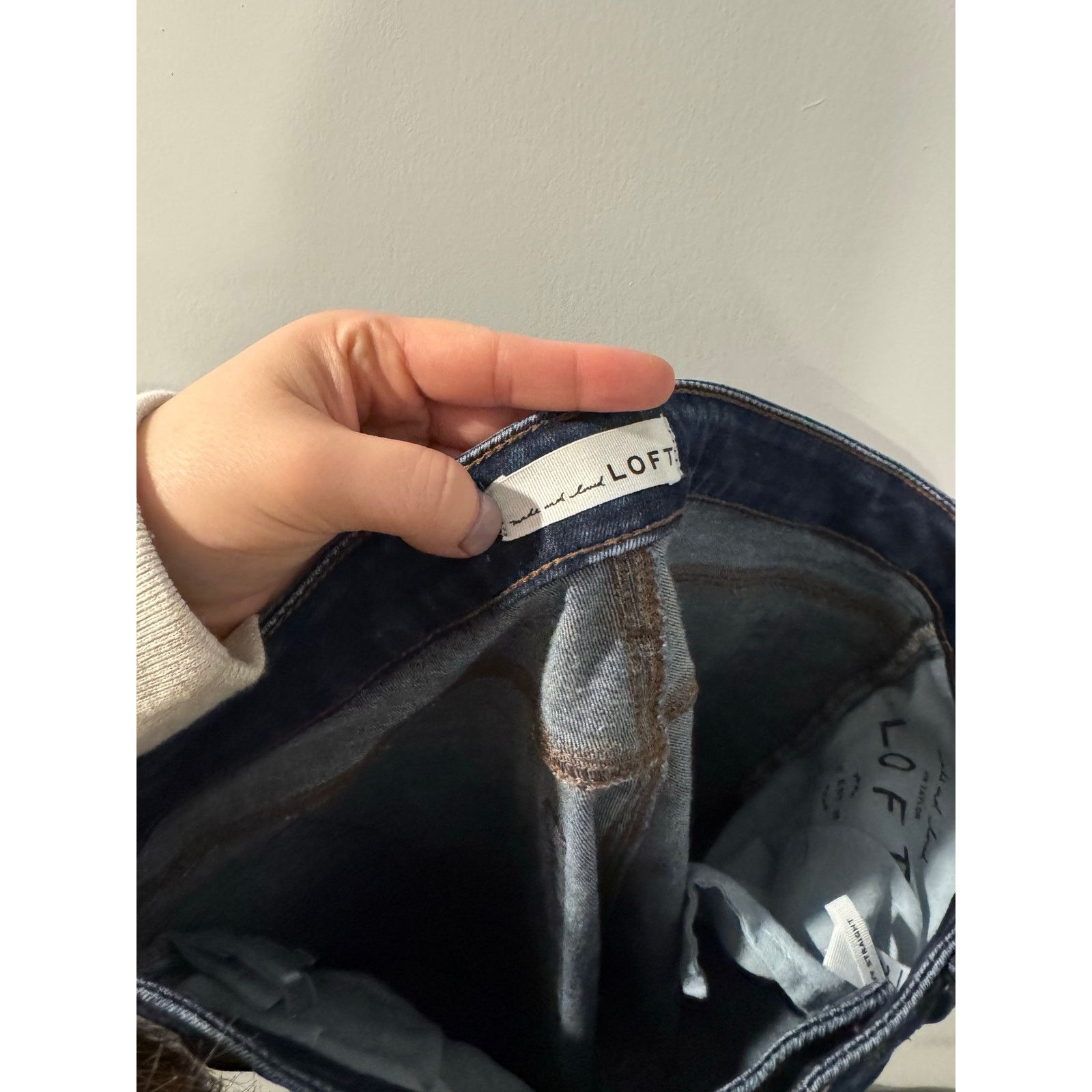 Loft Loft Curvy Straight Jeans Size 6 Size 28" / US 6 / IT 42 - 3 Thumbnail