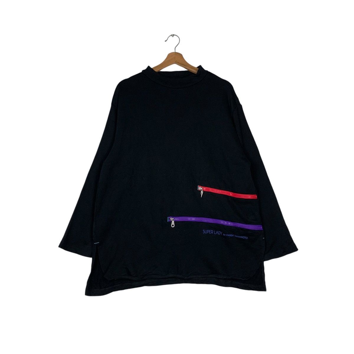 Japanese Brand SUPER LADY by Kansai Yamamoto Sweater #1537-C69 Size XXL / US 16-18 / IT 52-54 - 1 Thumbnail