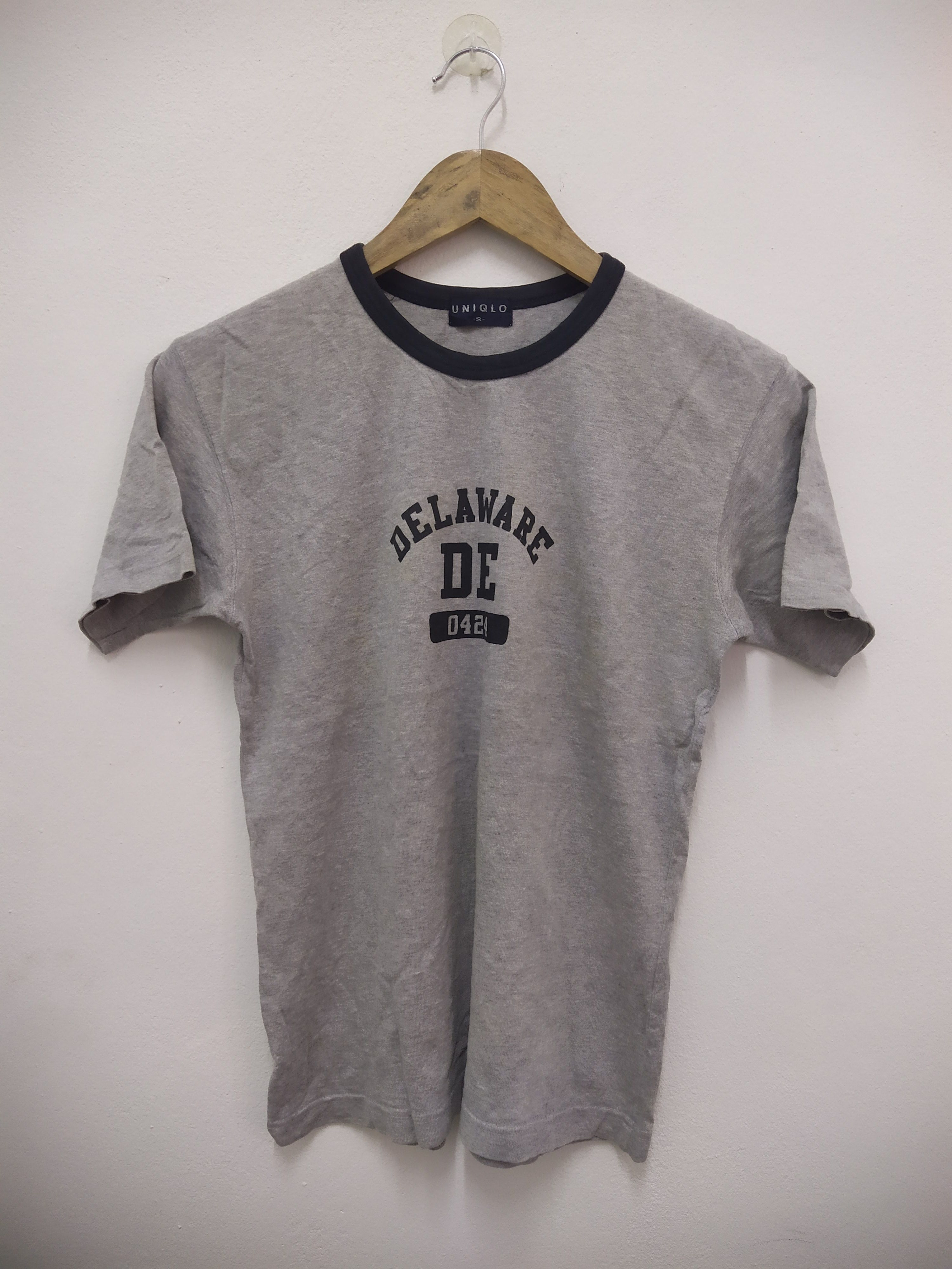 Vintage Uniqlo Delaware casual shirt Size US S / EU 44-46 / 1 - 1 Thumbnail