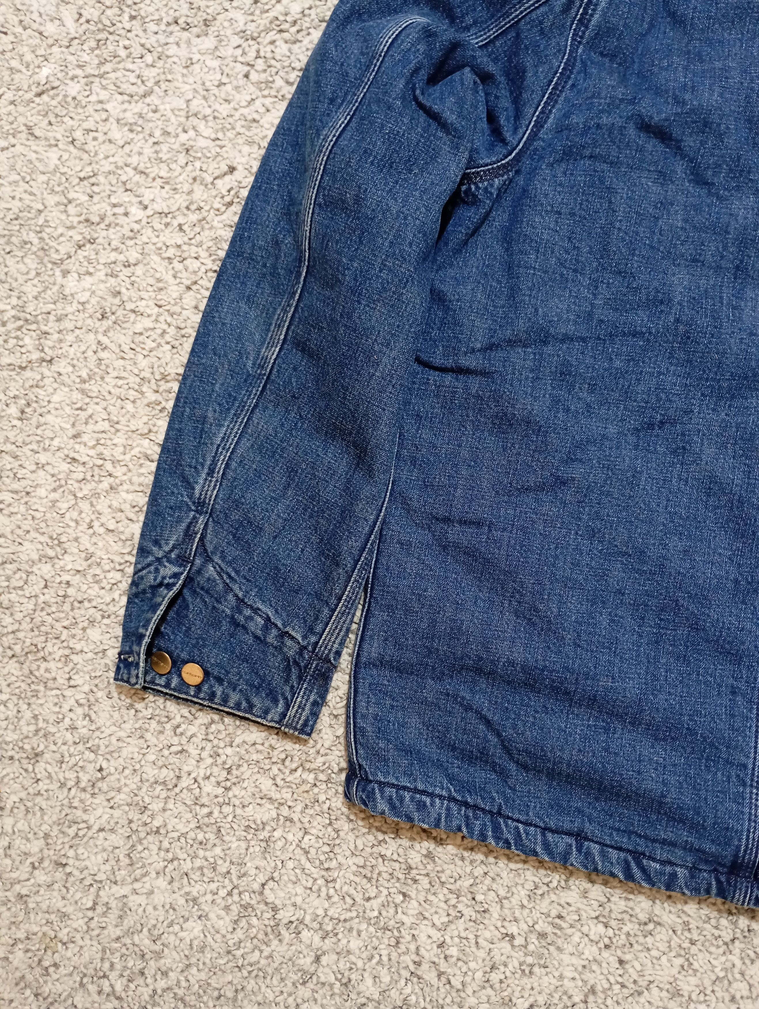 Carhartt Carhartt Denim Fairmount Coat Sherpa Lined Size M Size US M / EU 48-50 / 2 - 8 Thumbnail