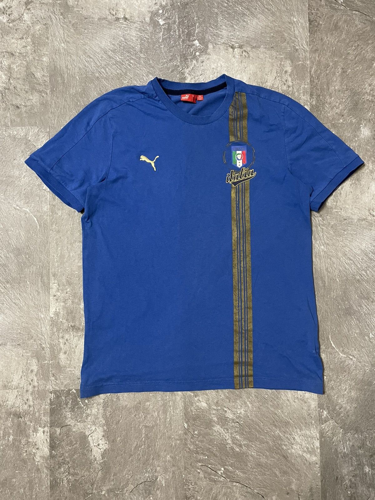 Puma Puma Italy Home Soccer Shirt Football Jersey Streetwear Y2K Size US L / EU 52-54 / 3 - 1 Thumbnail