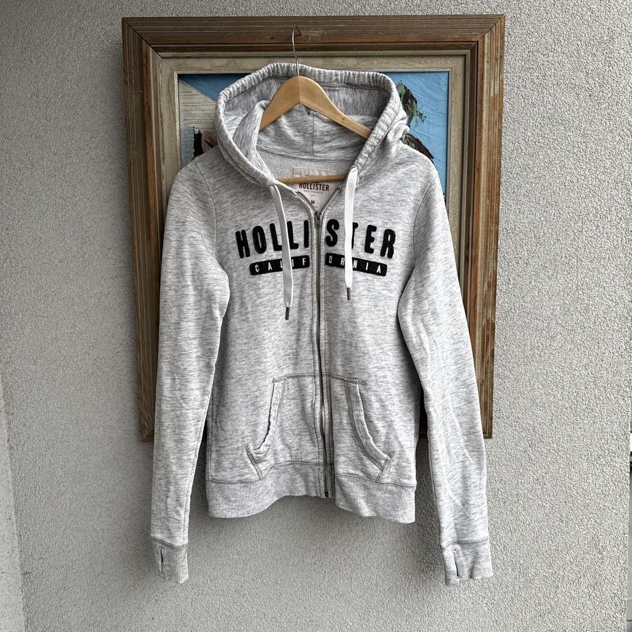 Hollister Hollister Womans Hoodie Zip Up y2k Grey Size S / US 4 / IT 40 - 1 Thumbnail