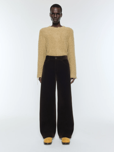 Sefr BNWT AW25 SEFR RAMON VELVET PANTS L Size US 34 / EU 50 - 1 Thumbnail