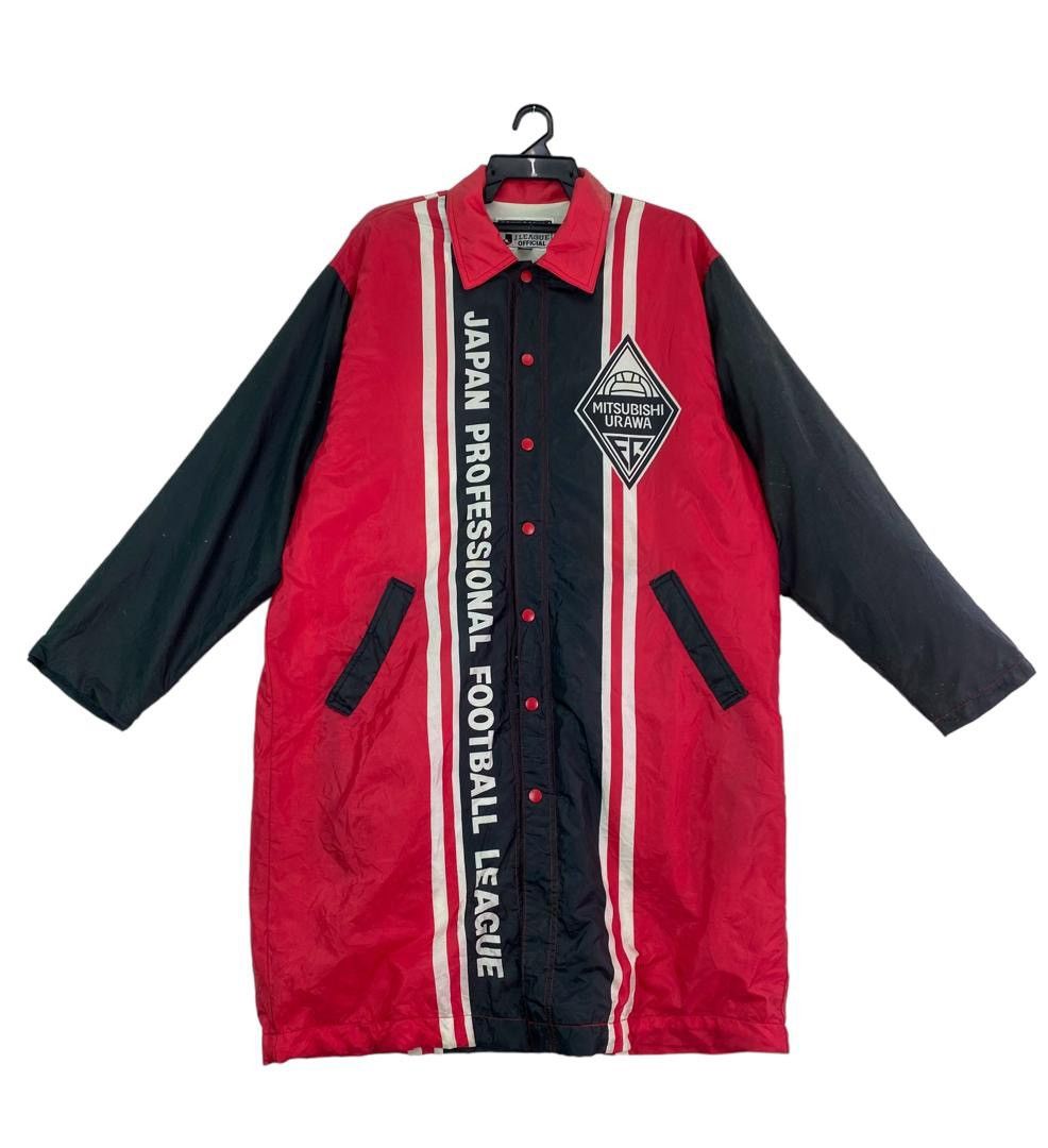 Vintage Vtg Mitsubishi Urawa Red Diamond Japan JFA long coach jacket Size US M / EU 48-50 / 2 - 2 Thumbnail