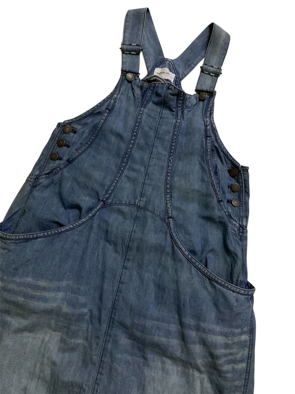 Tsumori Chisato 💥Vtg Tsumori Chisato Issey Miyake Jumpsuit Denim Size S / US 4 / IT 40 - 2 Thumbnail