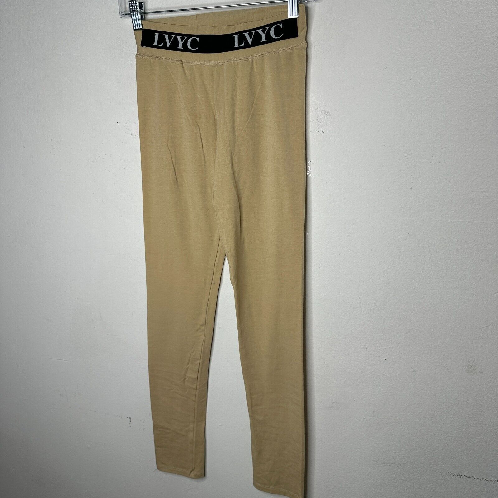 Other Les Vertes Yacht Club Tan Leggings Black LVYC logo Waist M Size 30" / US 8 / IT 44 - 3 Thumbnail