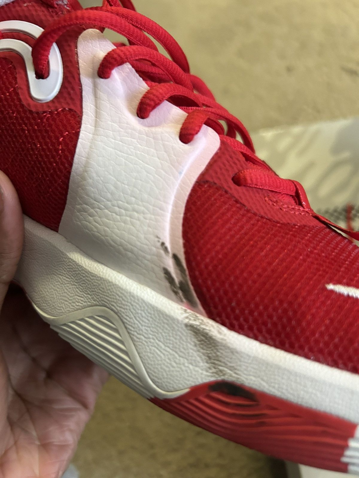 Nike Nike PG 5 TB University Red Size 8.5 Size US 8.5 / EU 41-42 - 2 Thumbnail