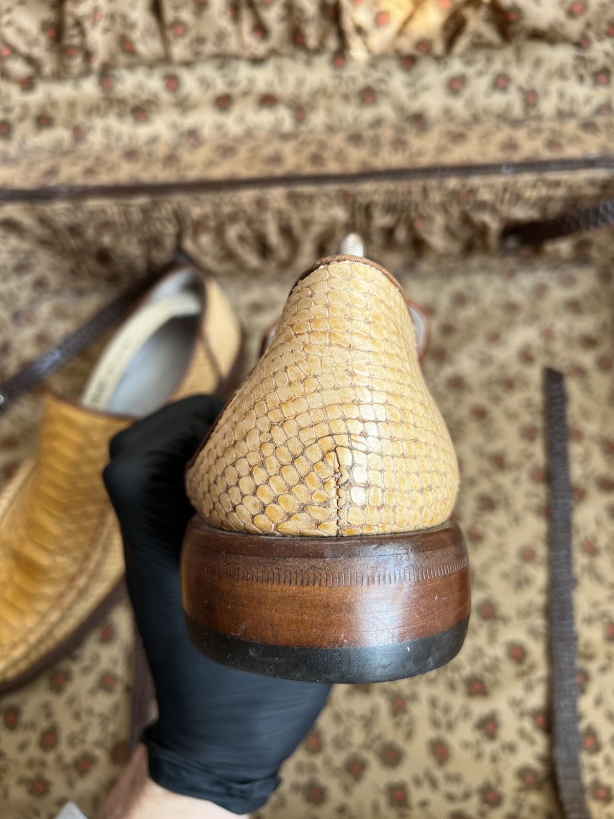 Oliver Sweeney Vintage Oliver Sweeney Y2K Punk Opium Python snake shoes Size US 10 / EU 43 - 16 Thumbnail