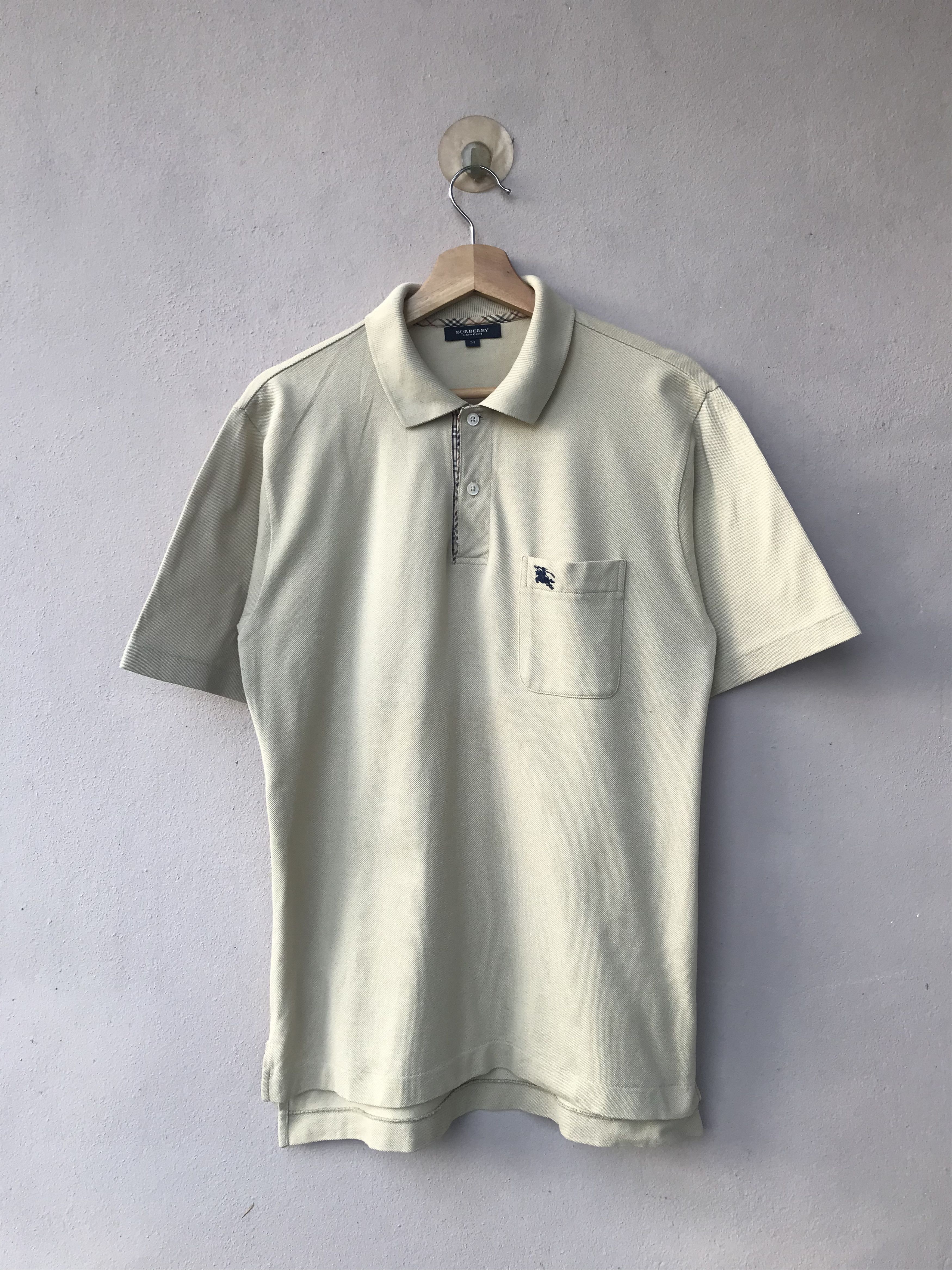 Burberry Vintage Burberry Brit Nova Check Polo Shirt Size US M / EU 48-50 / 2 - 1 Thumbnail