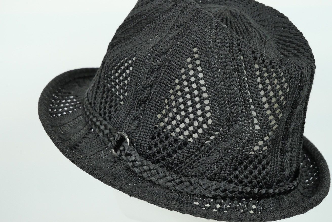 Japanese Brand Vintage Trilby Hat Black Hat Size ONE SIZE - 5 Thumbnail