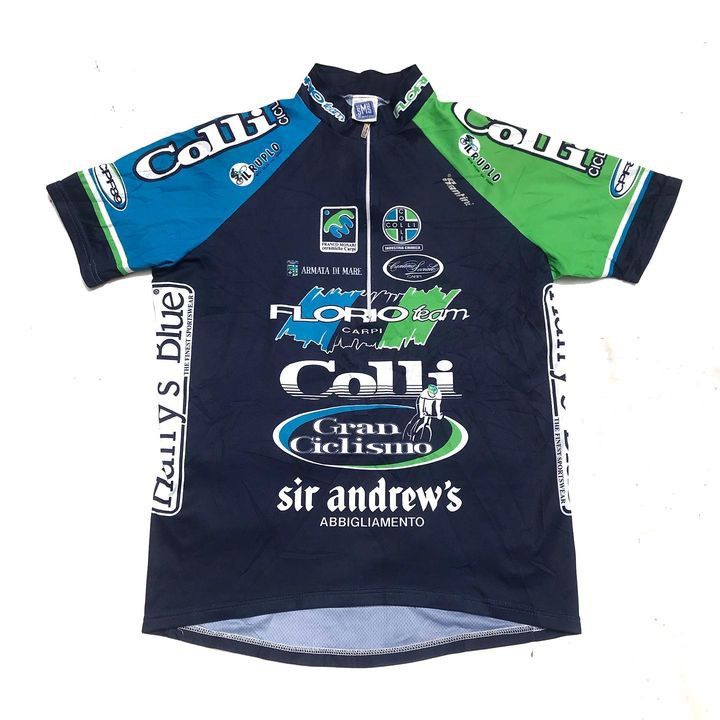 Vintage Santini jersey Italy cycling Jersey Cycling xxl