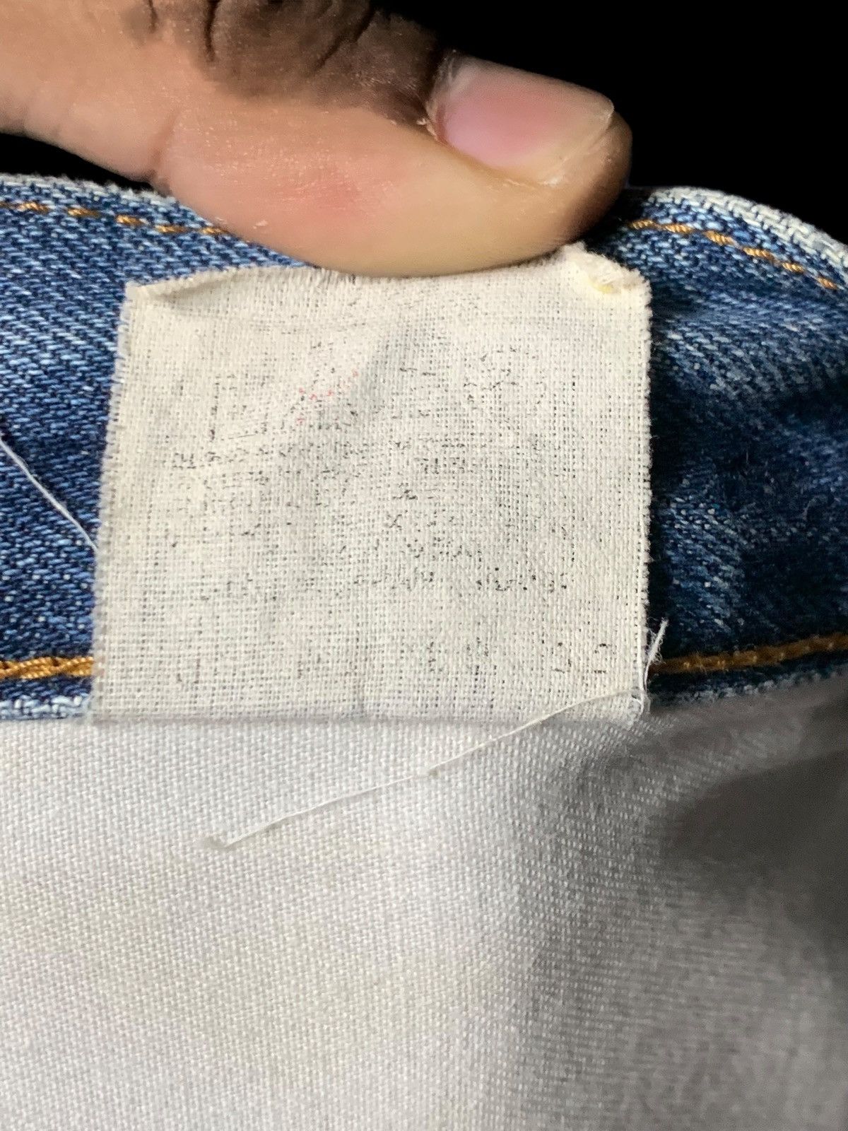 Japanese Brand Vintage Levi's J22 Selvedge Distressed Denim Made In Japan Size US 32 / EU 48 - 13 Thumbnail