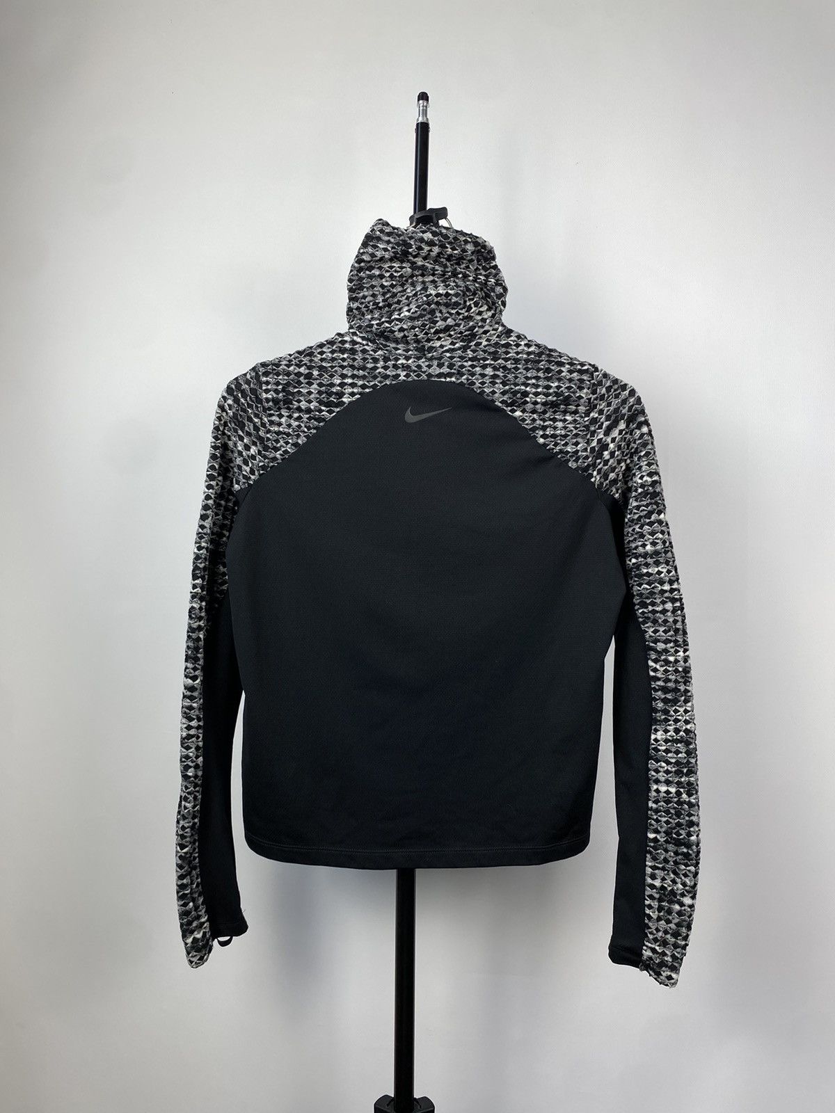 Nike × Vintage Fleece Zip Sweatshirt Nike Mini Swoosh Vintage Y2K Size M / US 6-8 / IT 42-44 - 7 Thumbnail