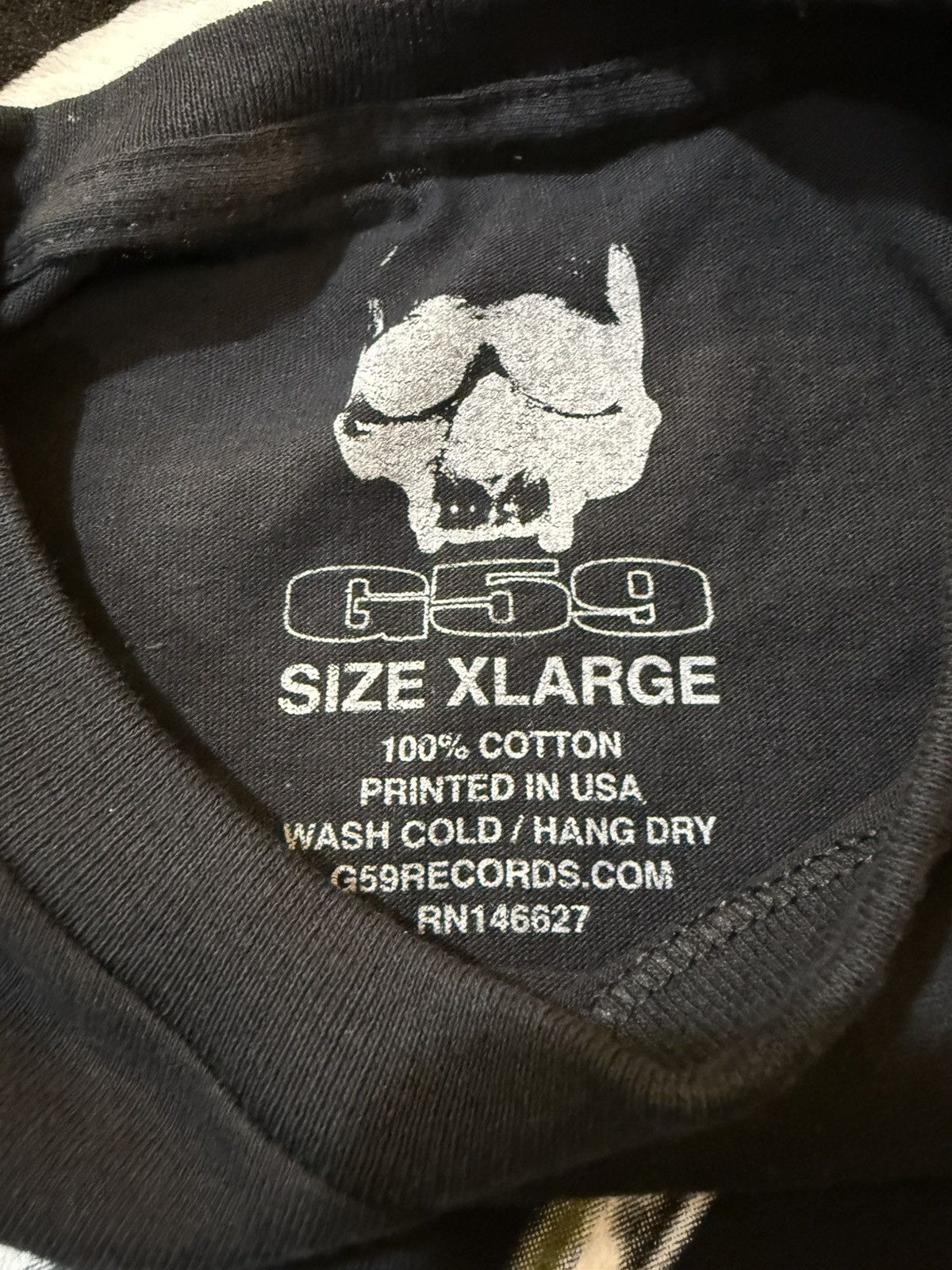 G59 Records GreyDay 2025 Black Cross Kingdom Size US XL / EU 56 / 4 - 2 Thumbnail