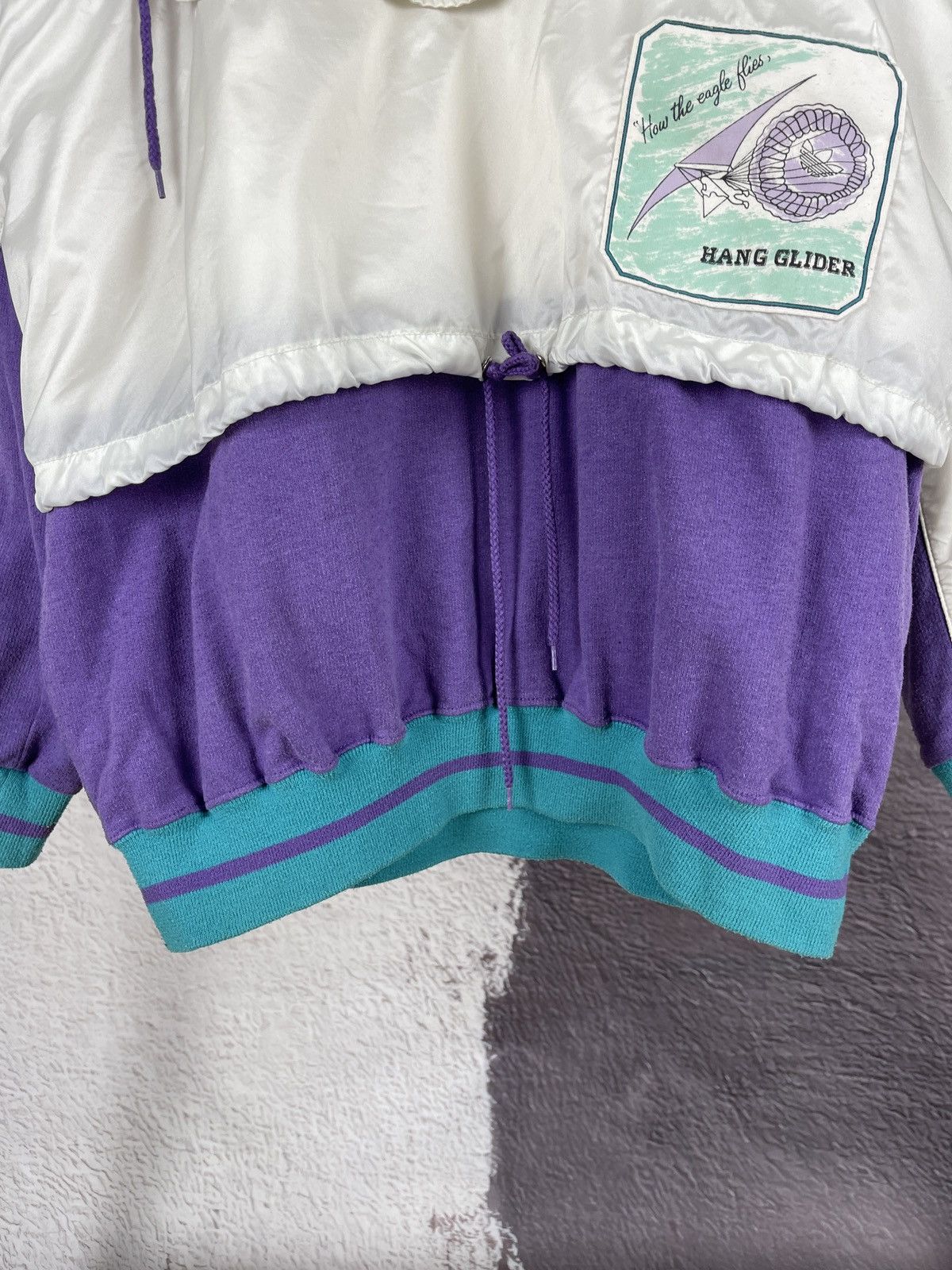 Adidas Adidas Hang Glider vintage 90s how the eagle flies anorak Size US S / EU 44-46 / 1 - 5 Thumbnail