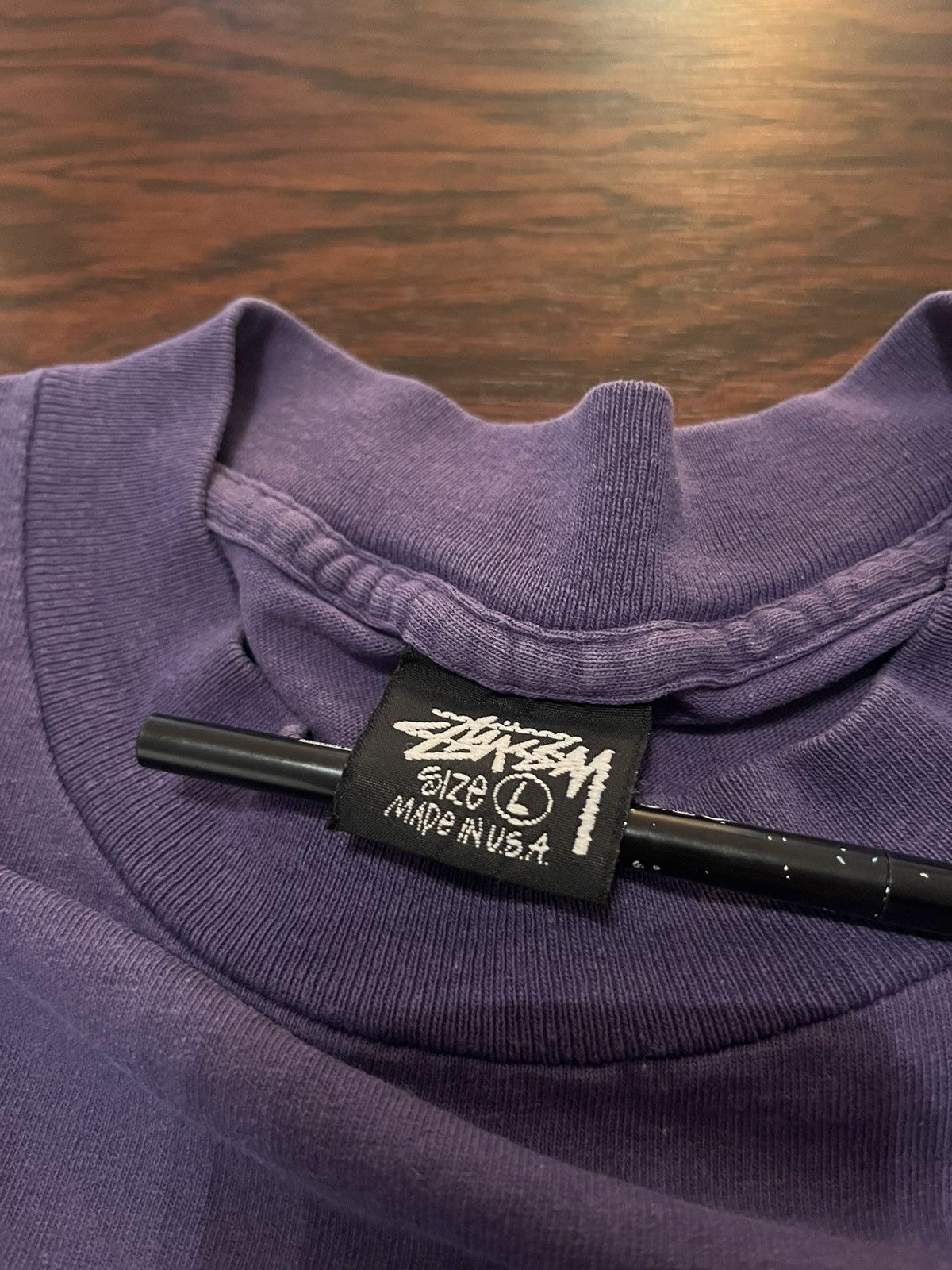 Other Vintage 90s Stüssy Dragon Graphic T-Shirt | Made in USA Size US L / EU 52-54 / 3 - 4 Thumbnail