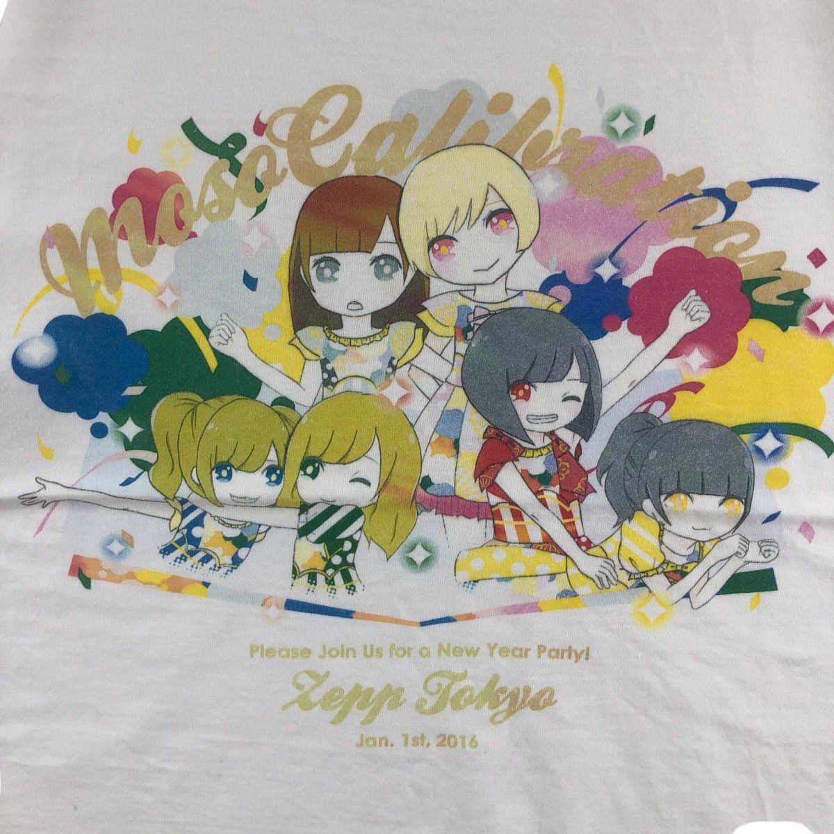Anime × Band Tees × Japanese Brand Moso Calibration T-Shirt Musical Group Anime Japan Size US L / EU 52-54 / 3 - 3 Thumbnail