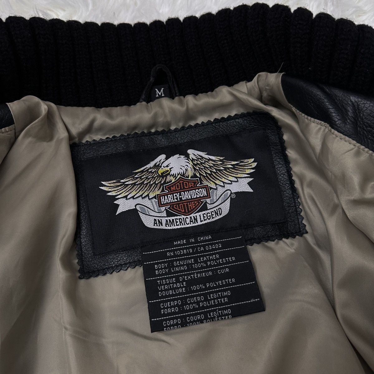 Harley Davidson Harley-Davidson Women's Leather Jacket Size S / US 4 / IT 40 - 9 Thumbnail