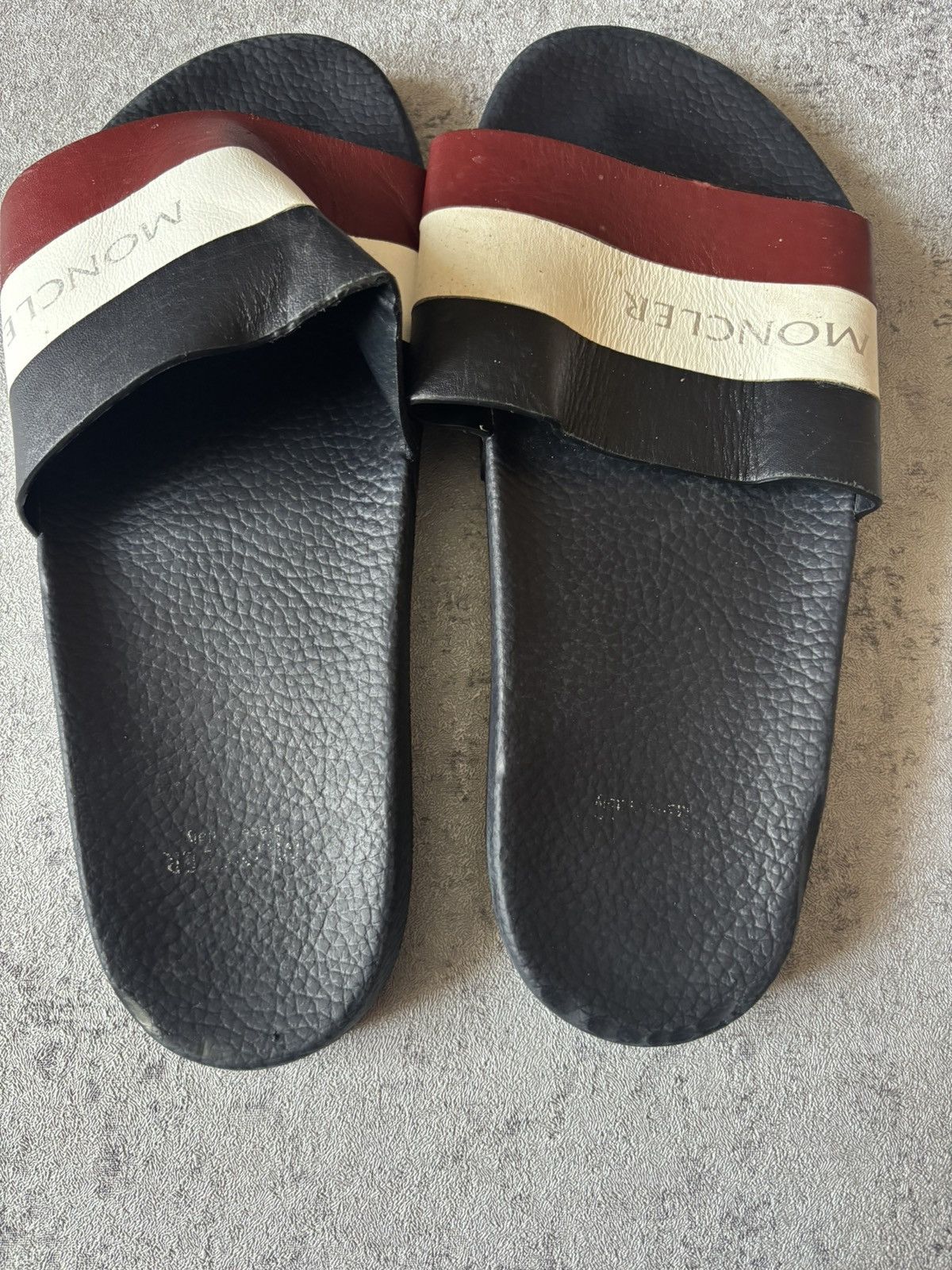 Designer × Moncler MONCLER SLIDES Size US 8 / EU 41 - 2 Thumbnail