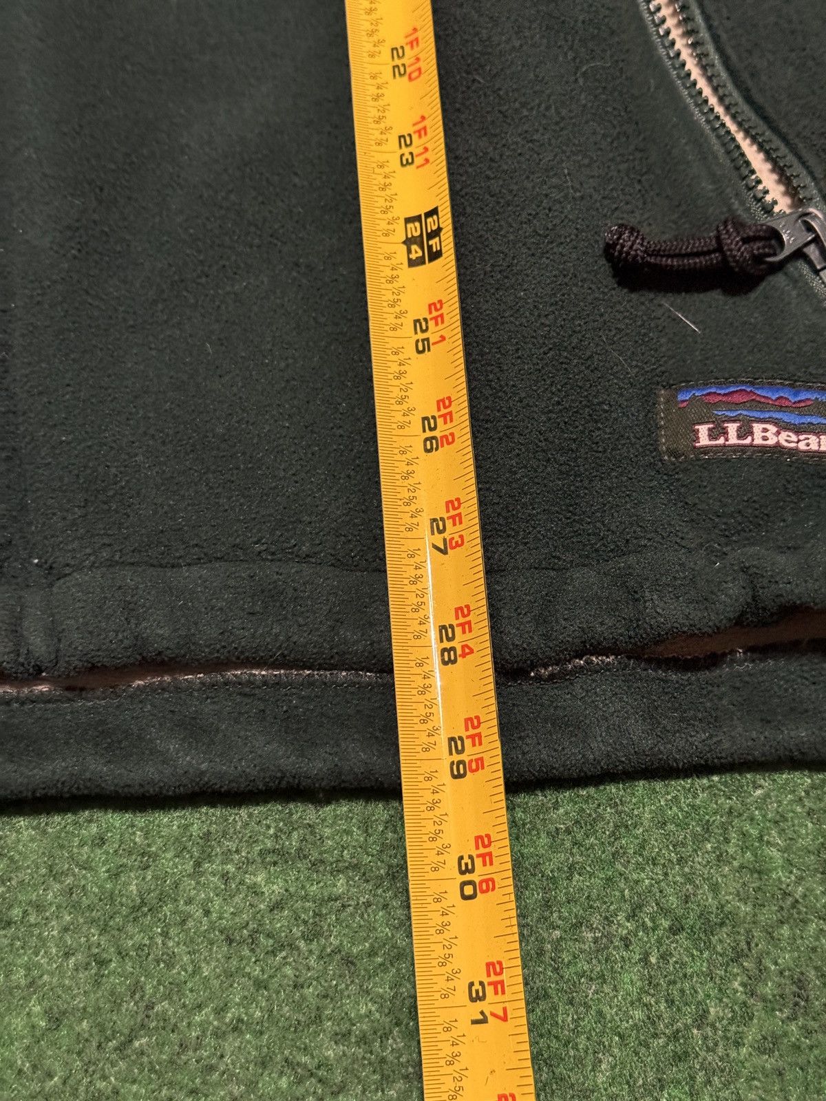 L.L. Bean Vintage 90s L.L. Bean Polartec Dark Green XL Fleece Jacket Size US XL / EU 56 / 4 - 6 Thumbnail