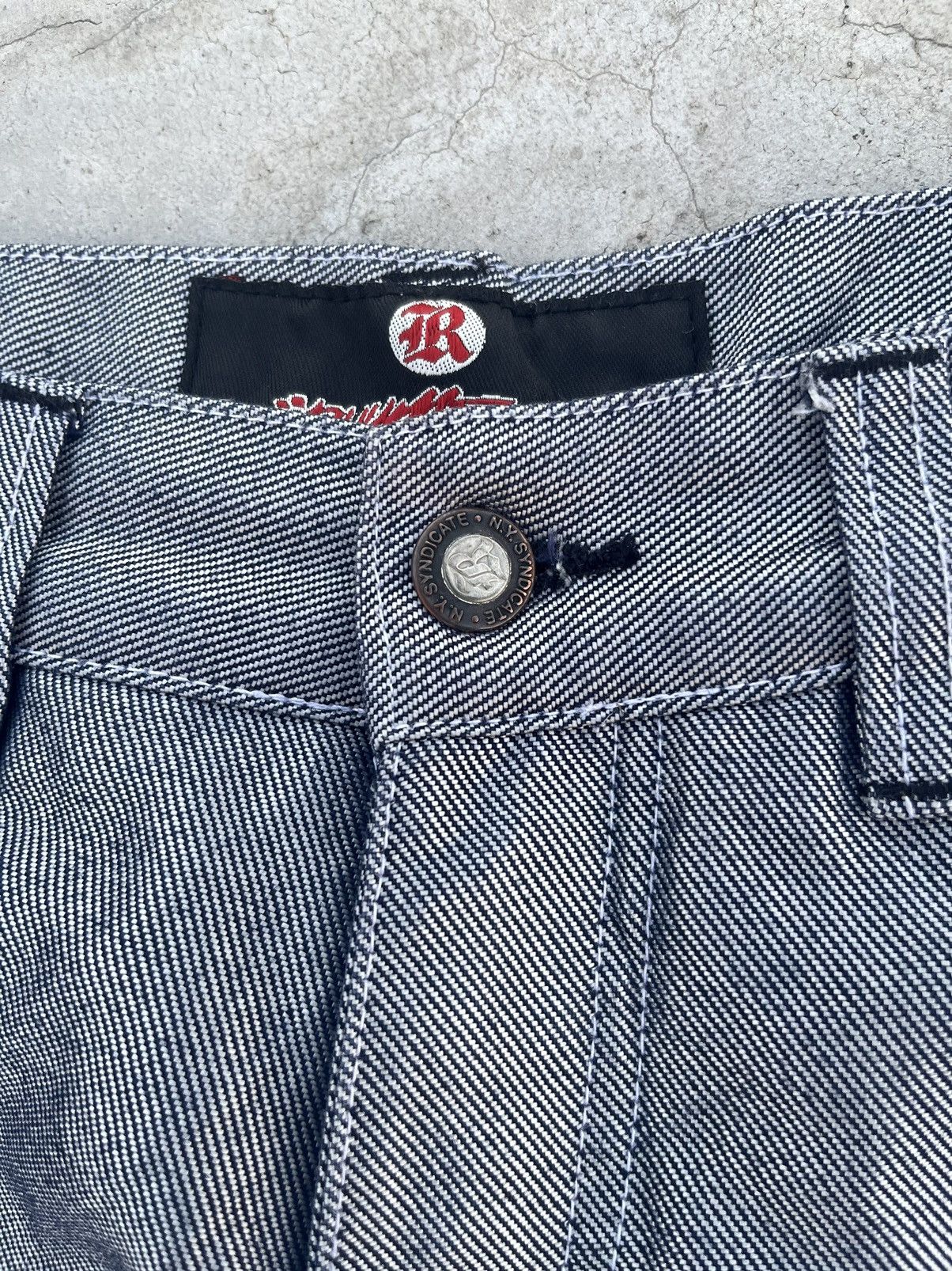 JNCO Y2K Rhymes NY Syndicate hip hope records pant Size US 32 / EU 48 - 9 Thumbnail