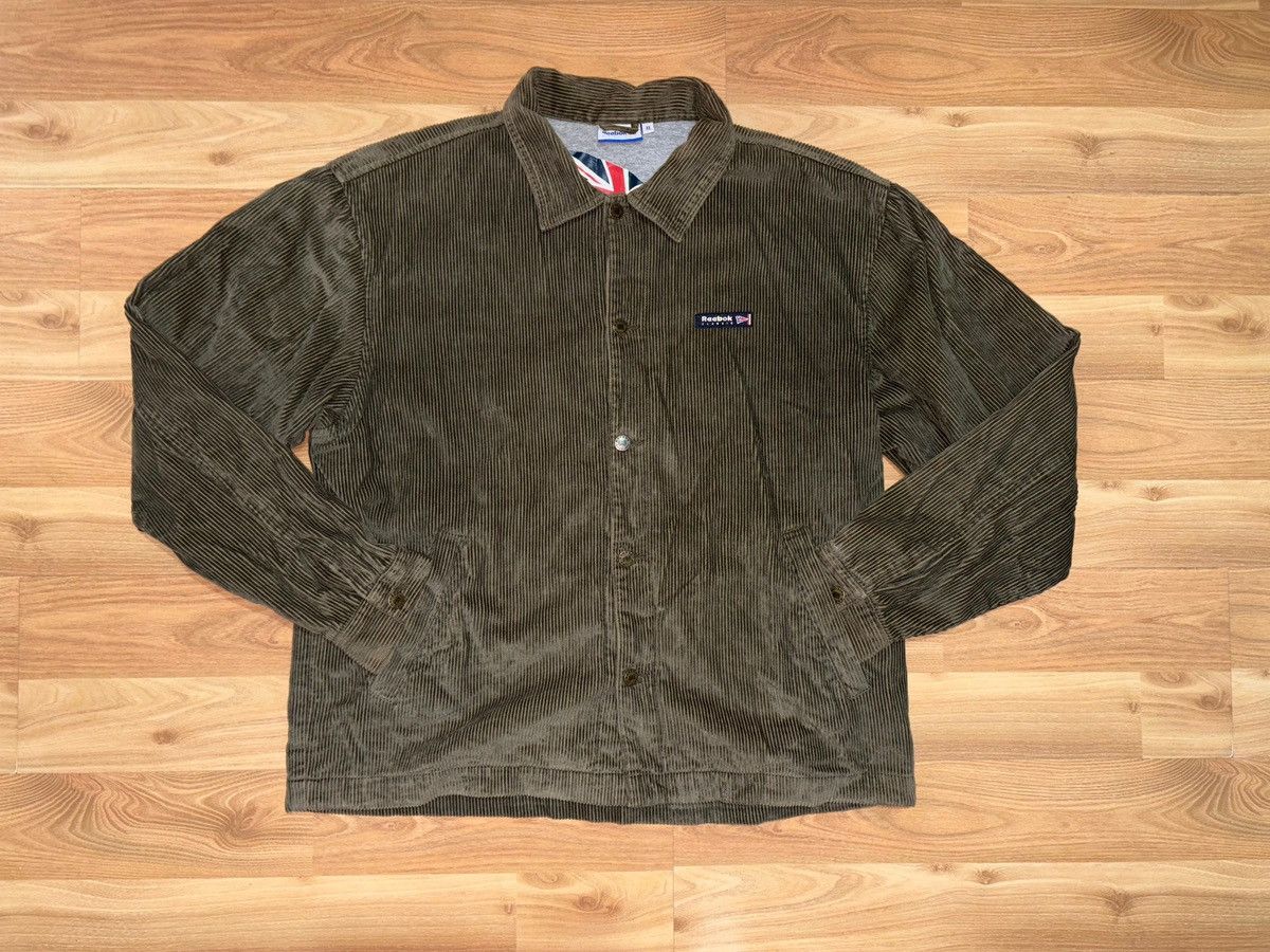 Reebok Vintage x Reebok Classic corduroy Overshirt Size US XL / EU 56 / 4 - 2 Thumbnail