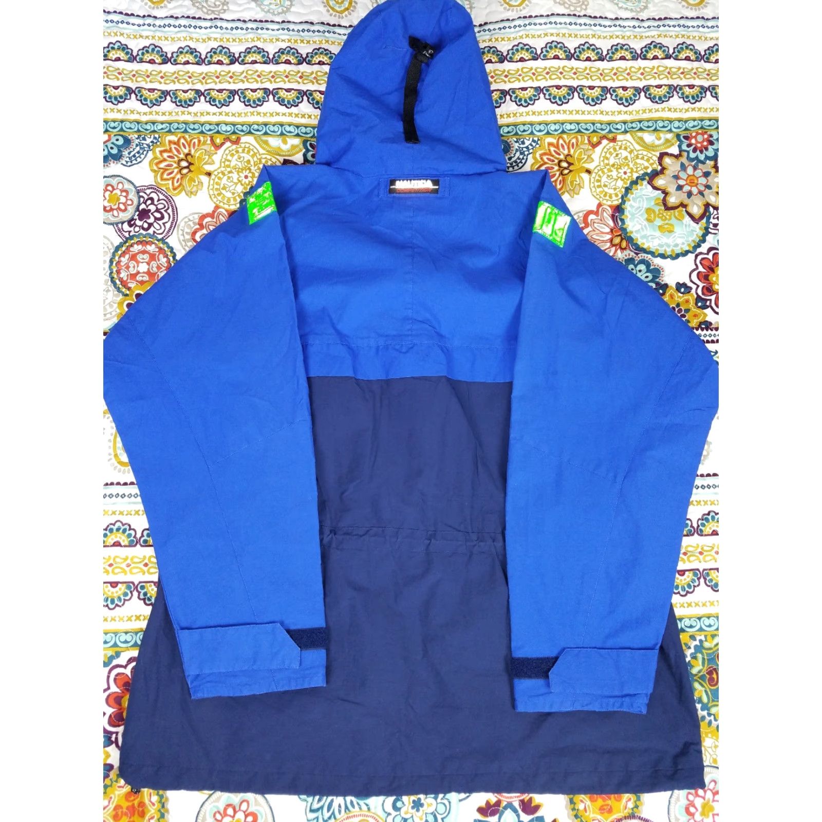 Nautica VINTAGE Nautica Competition 90s Parka Hoodie Waterproof Coat Jacket Mens XL Blue Size US XL / EU 56 / 4 - 5 Thumbnail