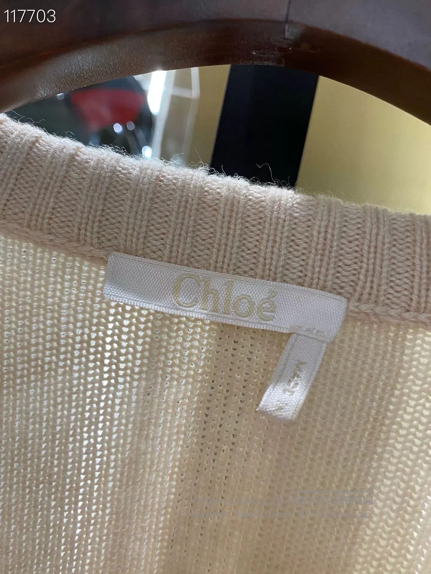 Chloe Chloe Cashmere Lantern Sleeve Sweater. Size M / US 6-8 / IT 42-44 - 3 Thumbnail