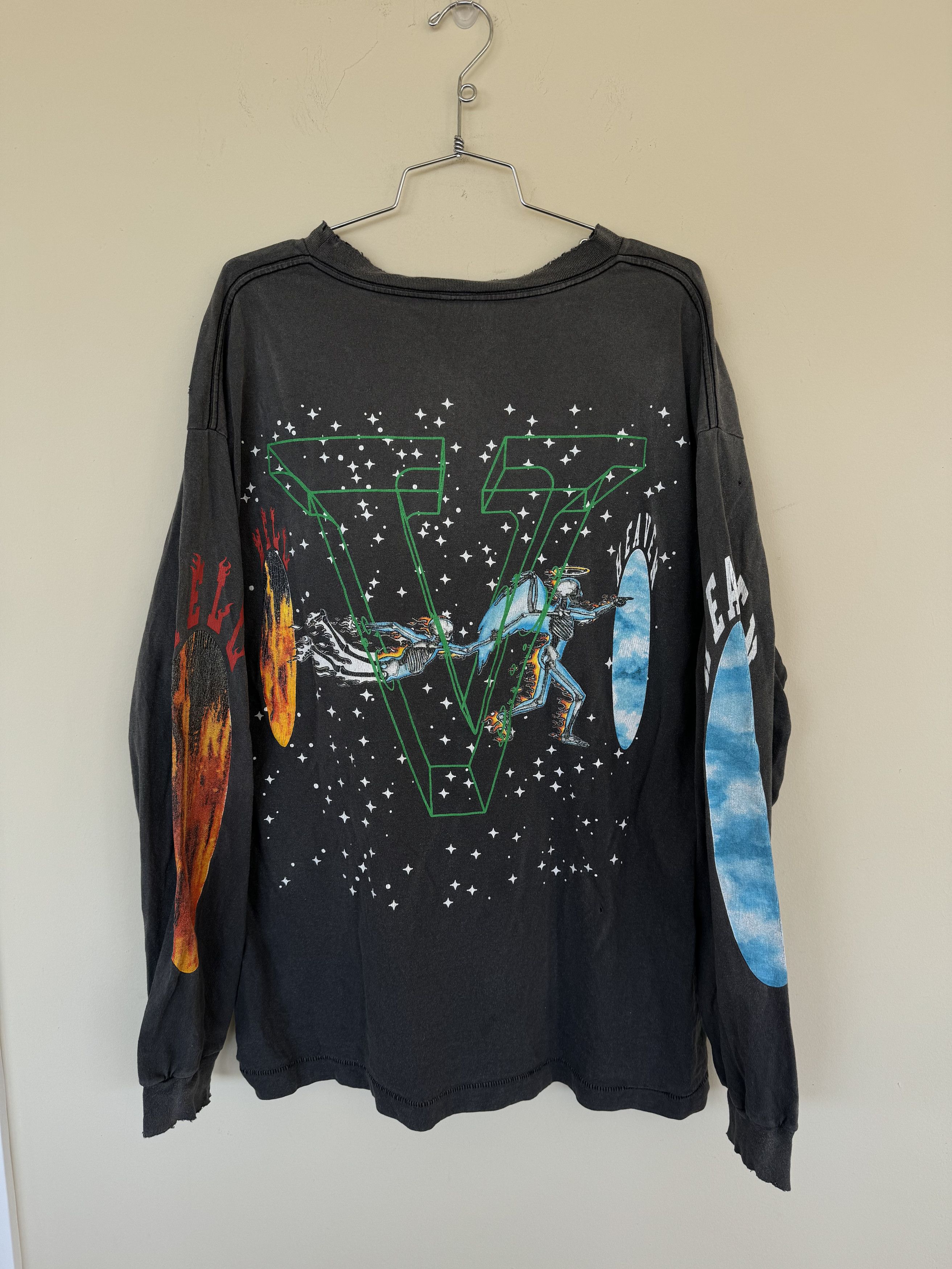 Saint Michael × Vlone Saint x Vlone Heaven Or Hell Longsleeve Size US XL / EU 56 / 4 - 7 Thumbnail