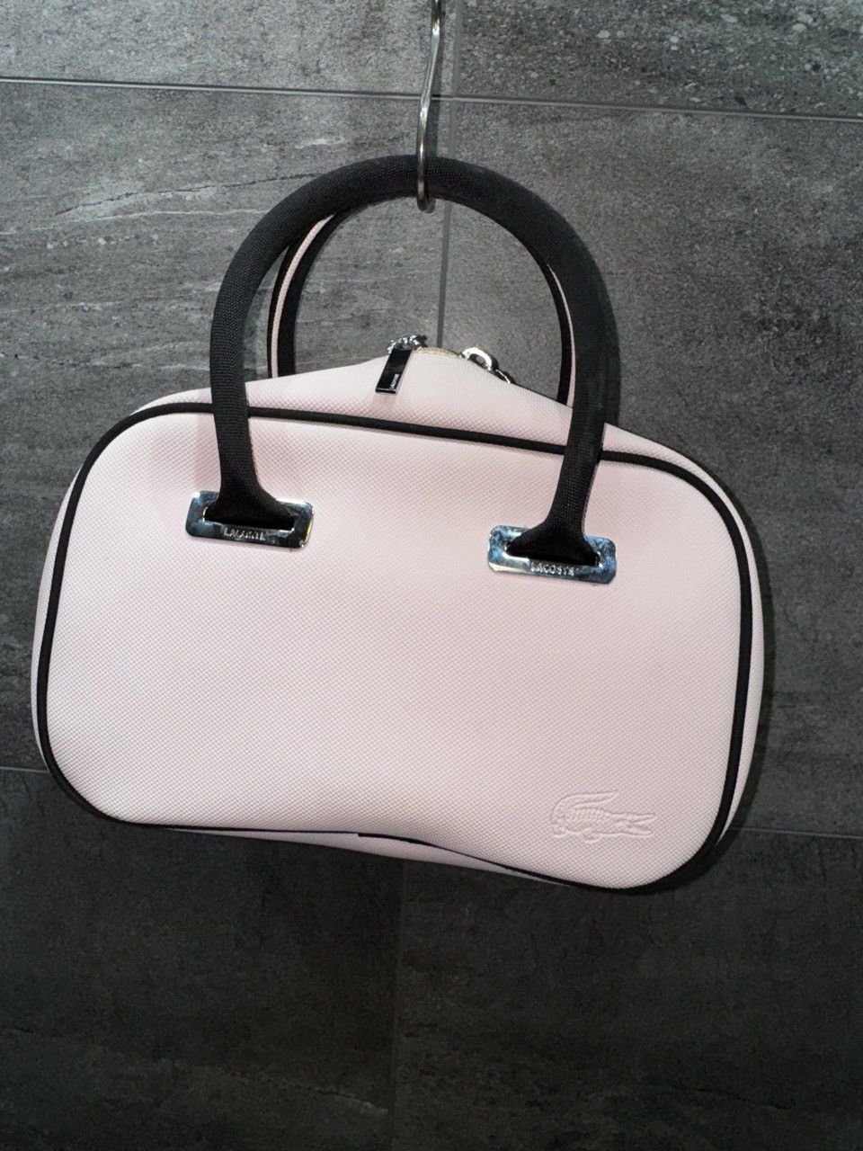 Lacoste Lacoste Vintage Small Women's Pink Hand Bag Size ONE SIZE - 12 Thumbnail