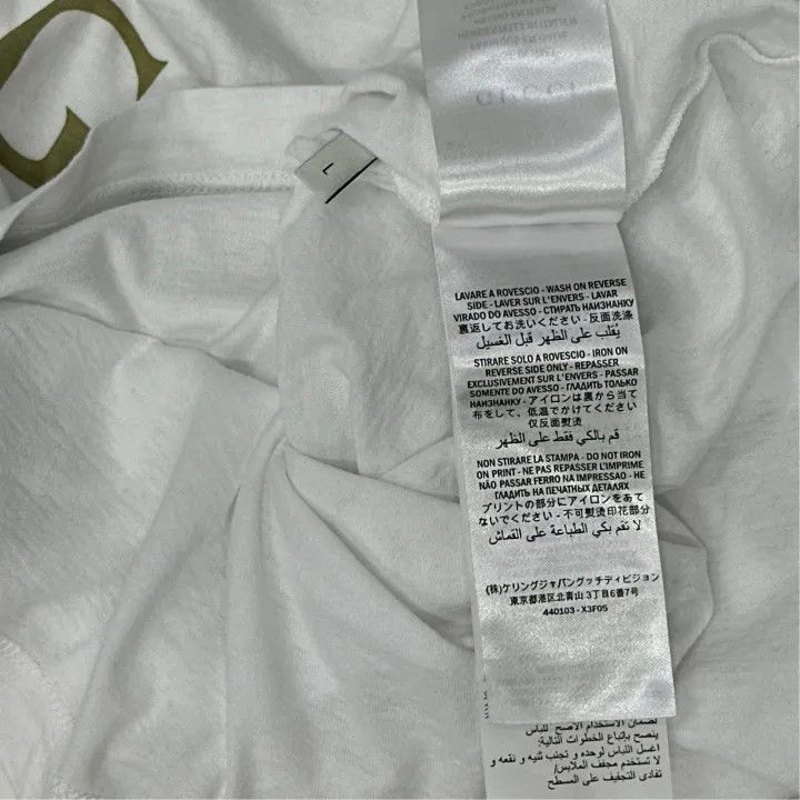 Gucci Gucci Gucci Vintage Logo Short Sleeve T-Shirt -2506 Size US L / EU 52-54 / 3 - 3 Thumbnail