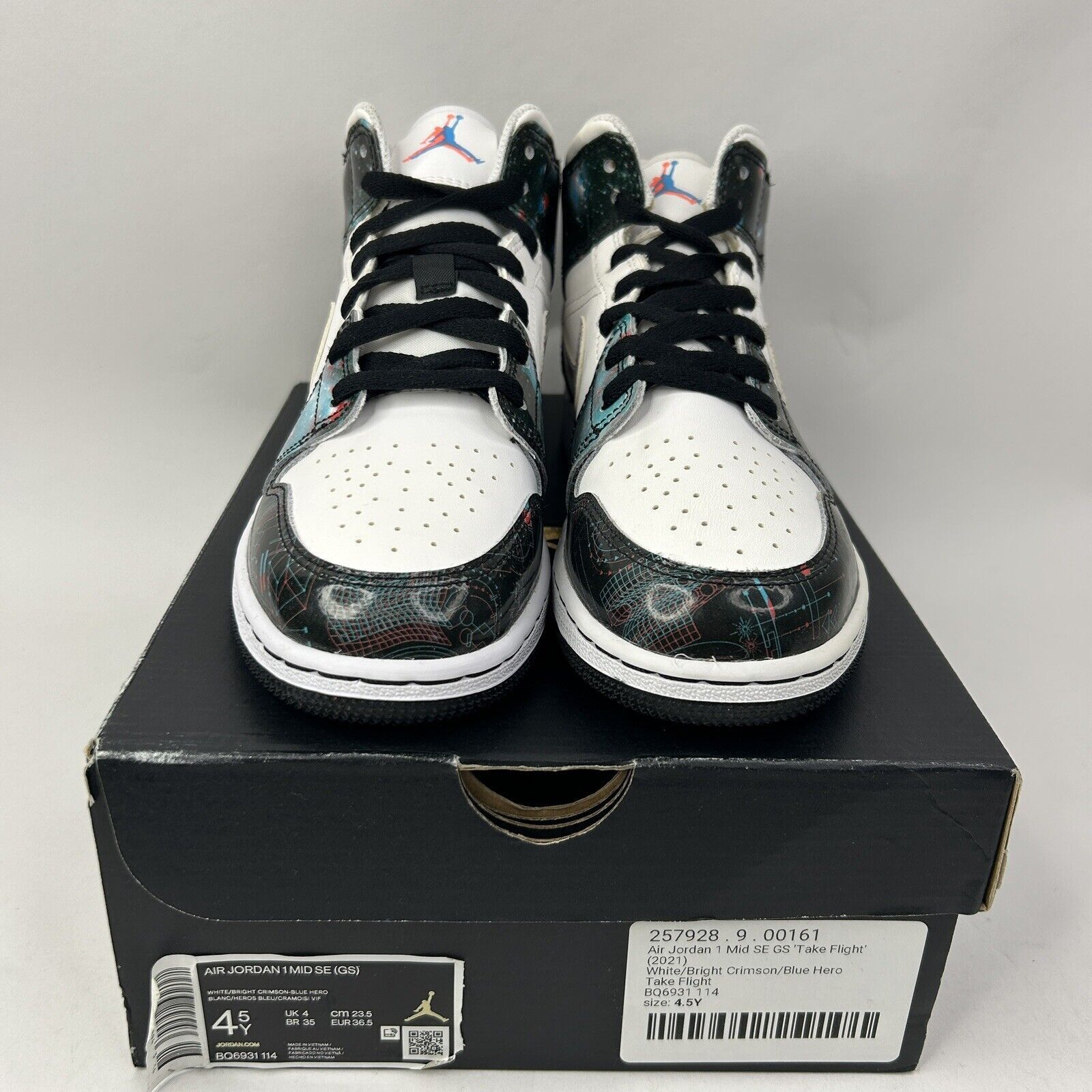 Nike Nike Air Jordan 1 Mid SE GS “Take Flight” 2024 Size US 6 / IT 36 - 2 Thumbnail