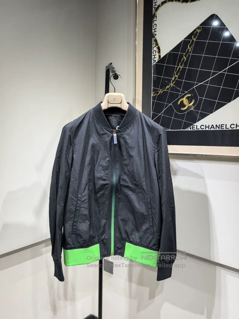 Givenchy Givenchy New Lightweight Pilot Jacket, Green Elastic Desig Size US M / EU 48-50 / 2 - 1 Thumbnail