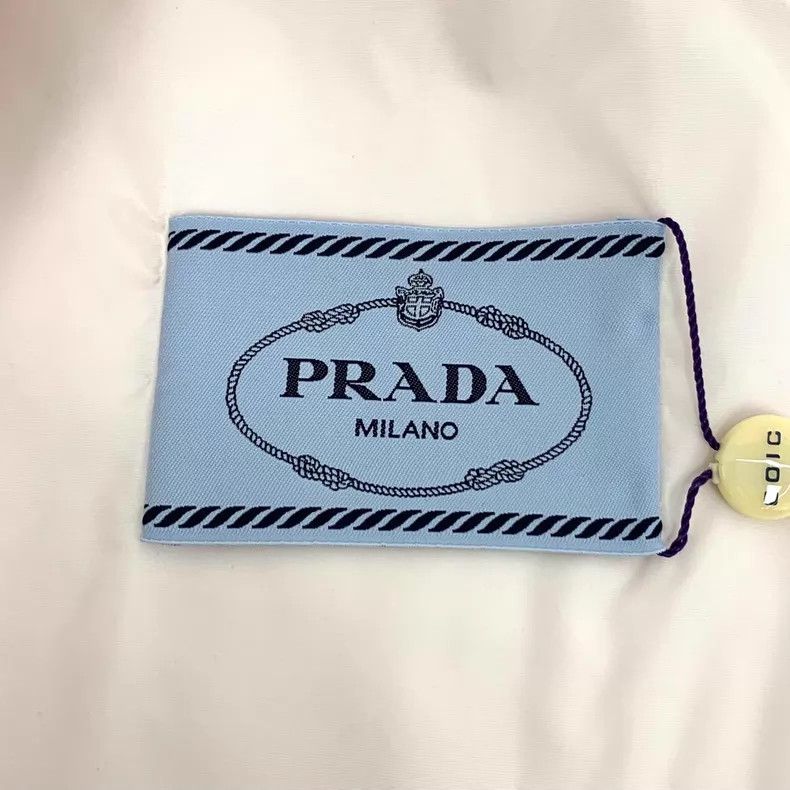 Prada Prada Light pink stand-up collar zipper long-sleeved jacke Size XS / US 0-2 / IT 36-38 - 6 Thumbnail