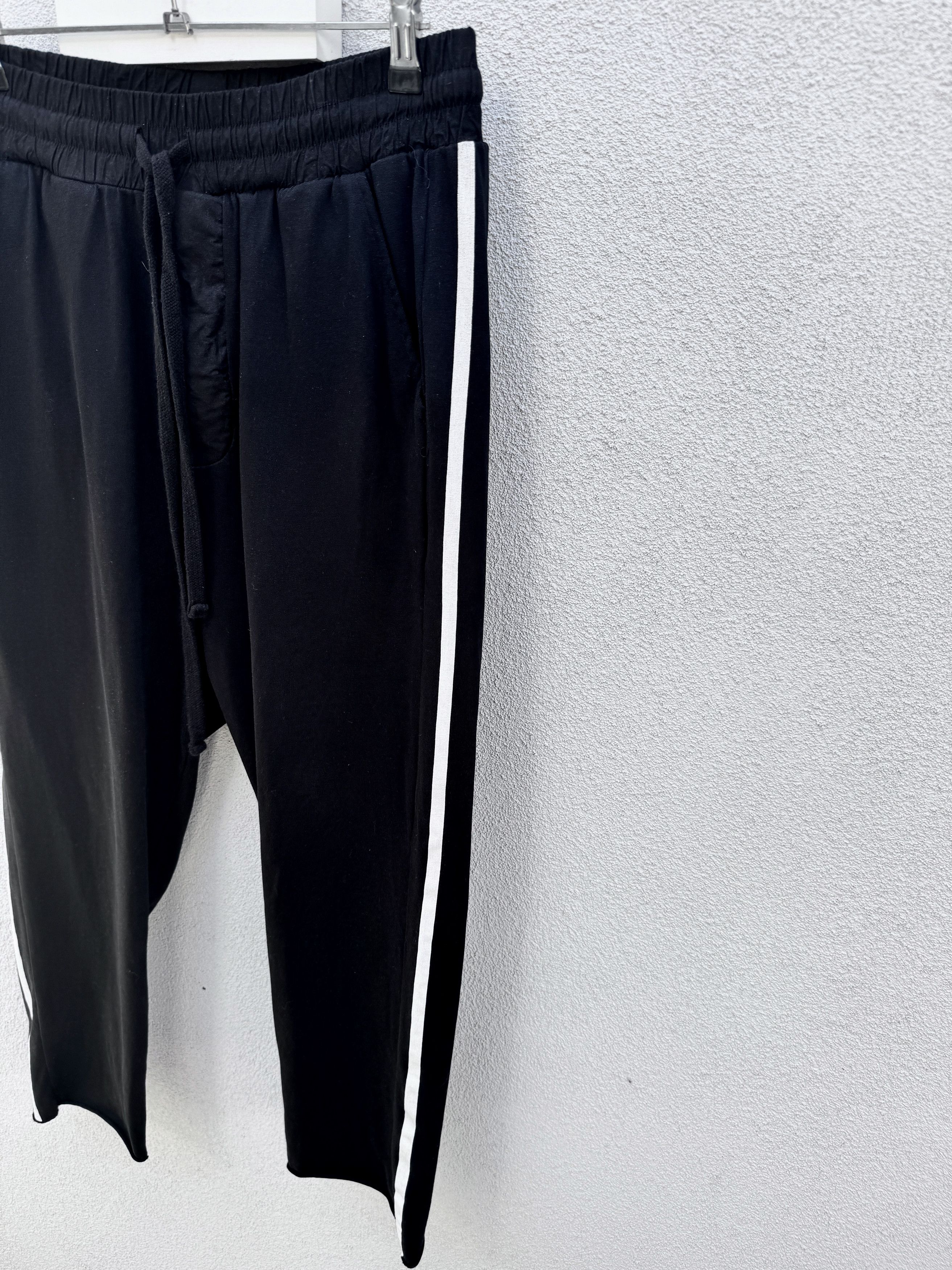 Thom Krom Thom Krom White Line Cropped - Drop Crotch Trousers M Size US 32 / EU 48 - 7 Thumbnail