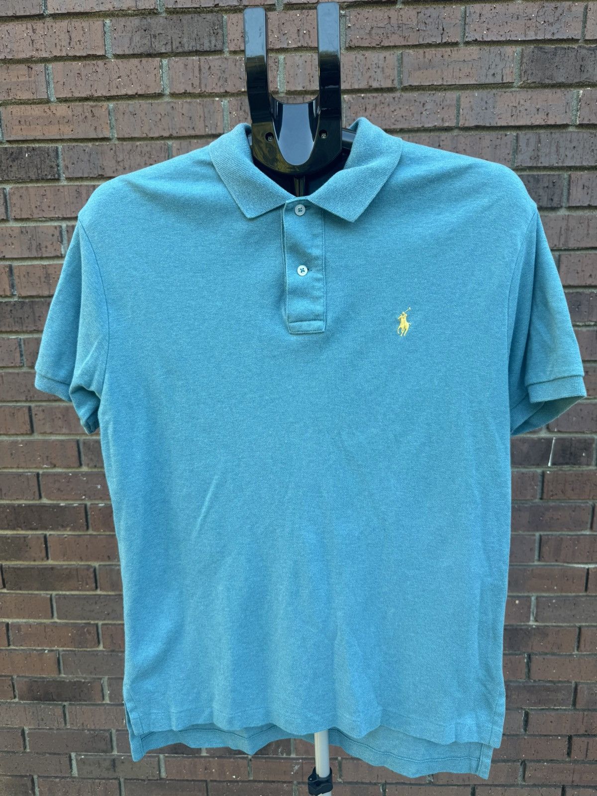 Polo Ralph Lauren Polo Ralph Lauren Mens Size Small Polo Shirt Teal Turquoise Size US S / EU 44-46 / 1 - 4 Thumbnail