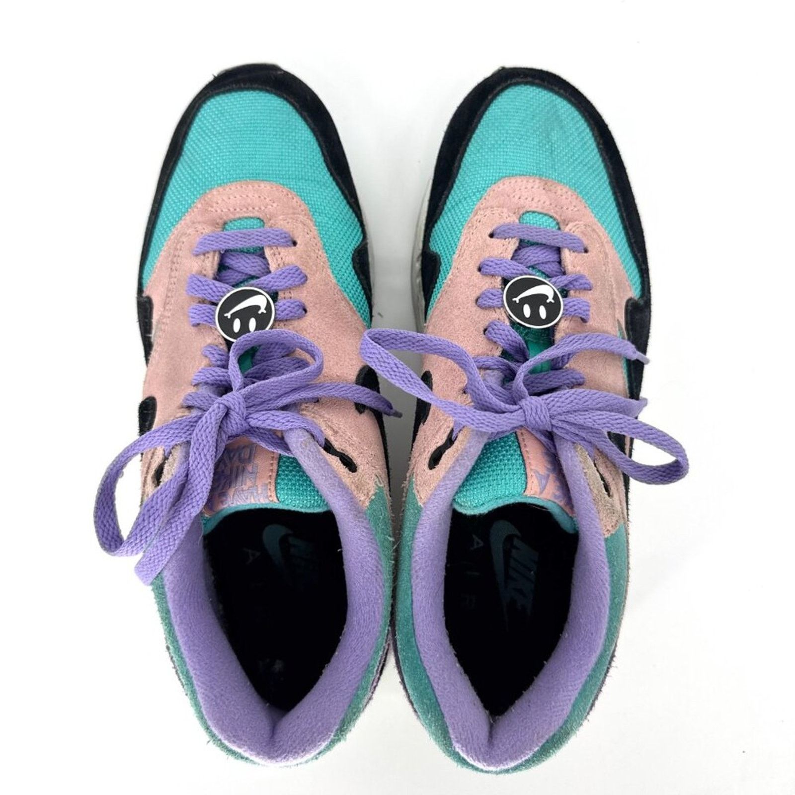 Nike Nike Air Max 1 Have a Nike Day Purple Black Bleached Coral 9 Size US 9 / IT 39 - 6 Thumbnail