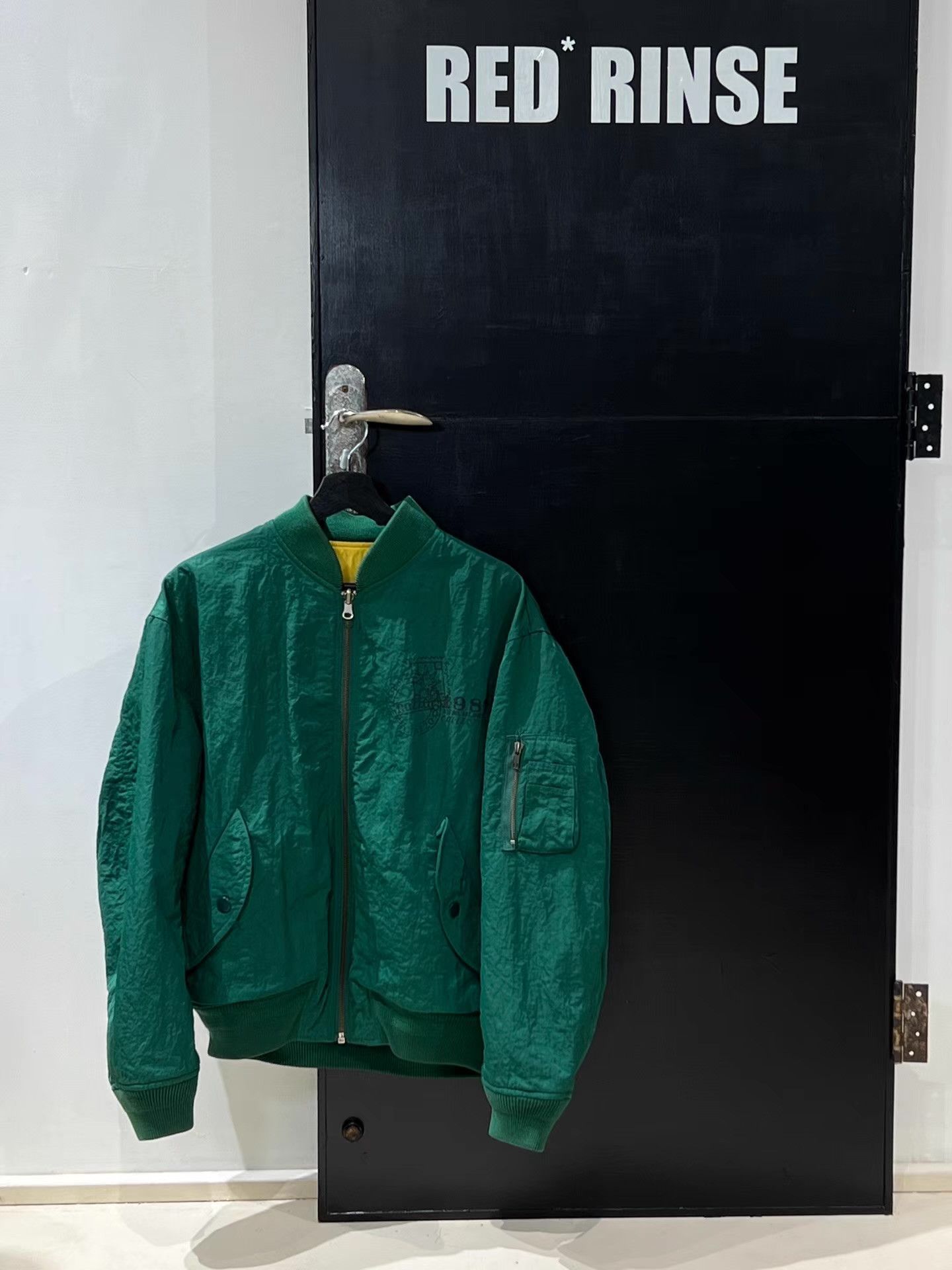 Vintage 90s Vintage Issey Miyake Reversible Bomber Jacket Q13 Size US L / EU 52-54 / 3 - 2 Thumbnail