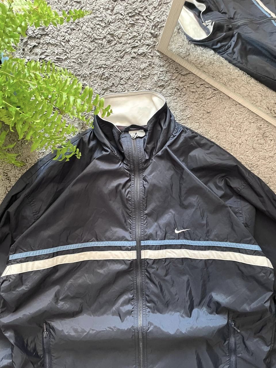 Nike × Vintage 00s Nike Vintage Light Jacket Streetwear Logo Swoosh Rare Size US M / EU 48-50 / 2 - 8 Thumbnail