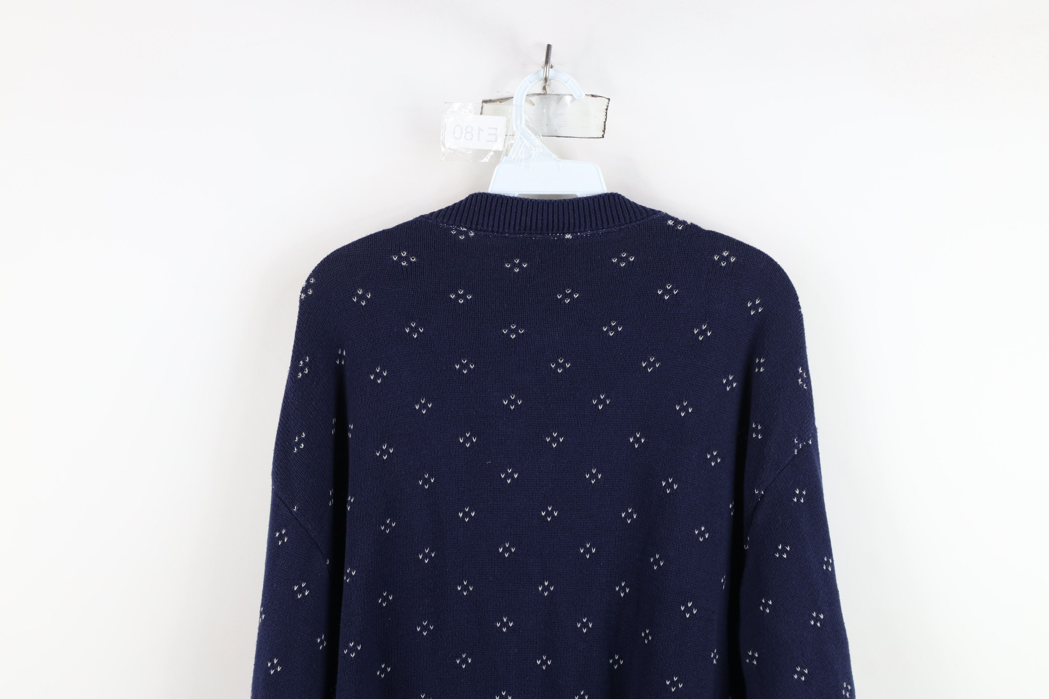 Vintage Vintage 90s Streetwear Cable Knit Button Cardigan Sweater Size XL / US 12-14 / IT 48-50 - 12 Thumbnail