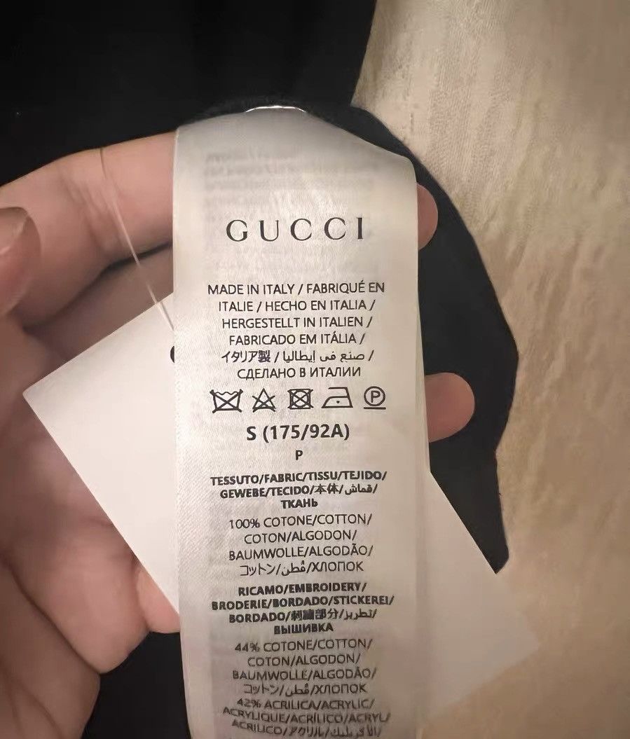 Gucci Gucci Black Short Sleeve T-shir Size US S / EU 44-46 / 1 - 4 Thumbnail