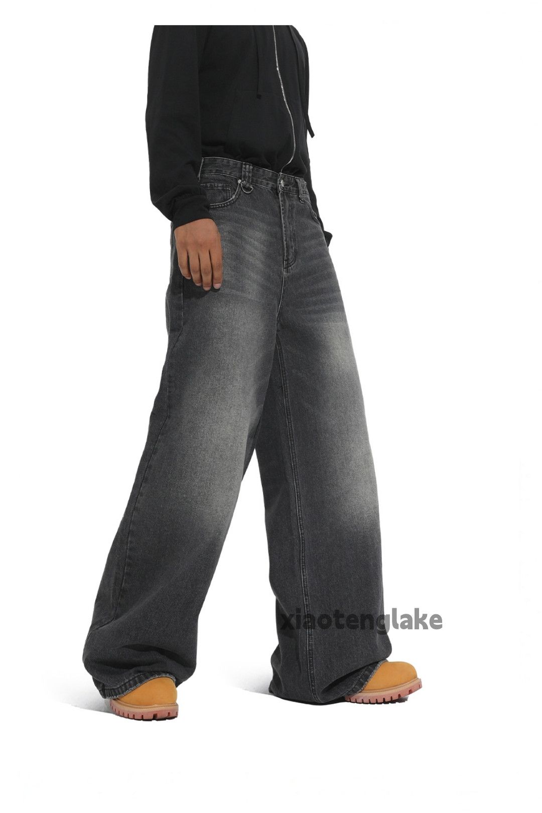 Jean xz vintage washed faded cleanfit yuppie bootcut jeans Size US 33 - 5 Thumbnail