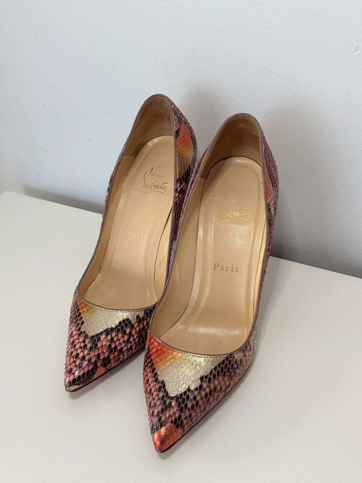 Christian Louboutin Christian Louboutin Heels Size US 7.5 / IT 37.5 - 2 Thumbnail