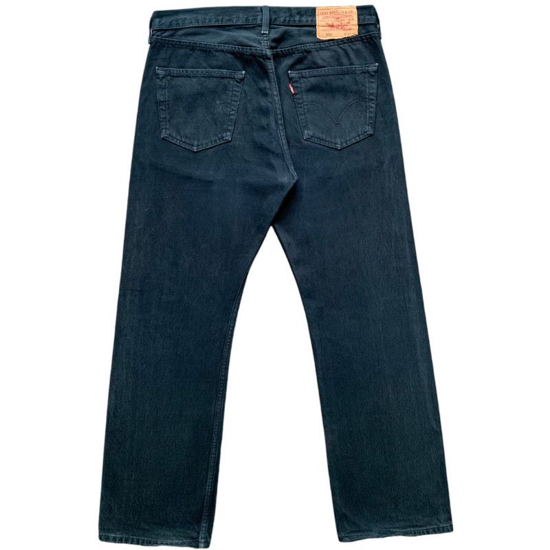 Levi's Vintage straight fit black jeans - Levi's 501 Size US 28 / EU 44 - 1 Thumbnail
