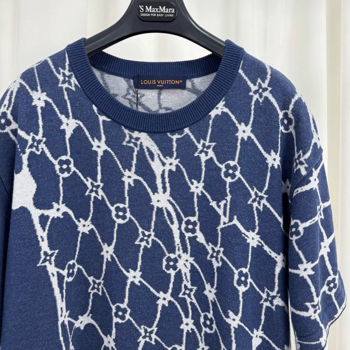 Louis Vuitton Louis Vuitton Monogram Knit Short Sleeve Size US M / EU 48-50 / 2 - 3 Thumbnail