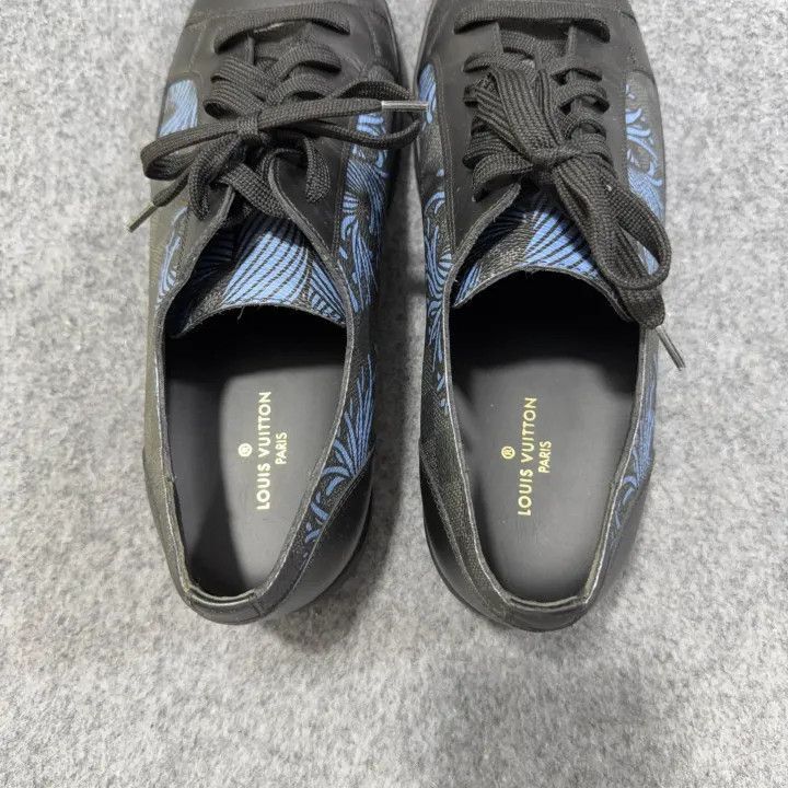 Louis Vuitton Louis Vuitton Casual Black Canvas Sneakers -2508 Size US 8 / EU 41 - 6 Thumbnail