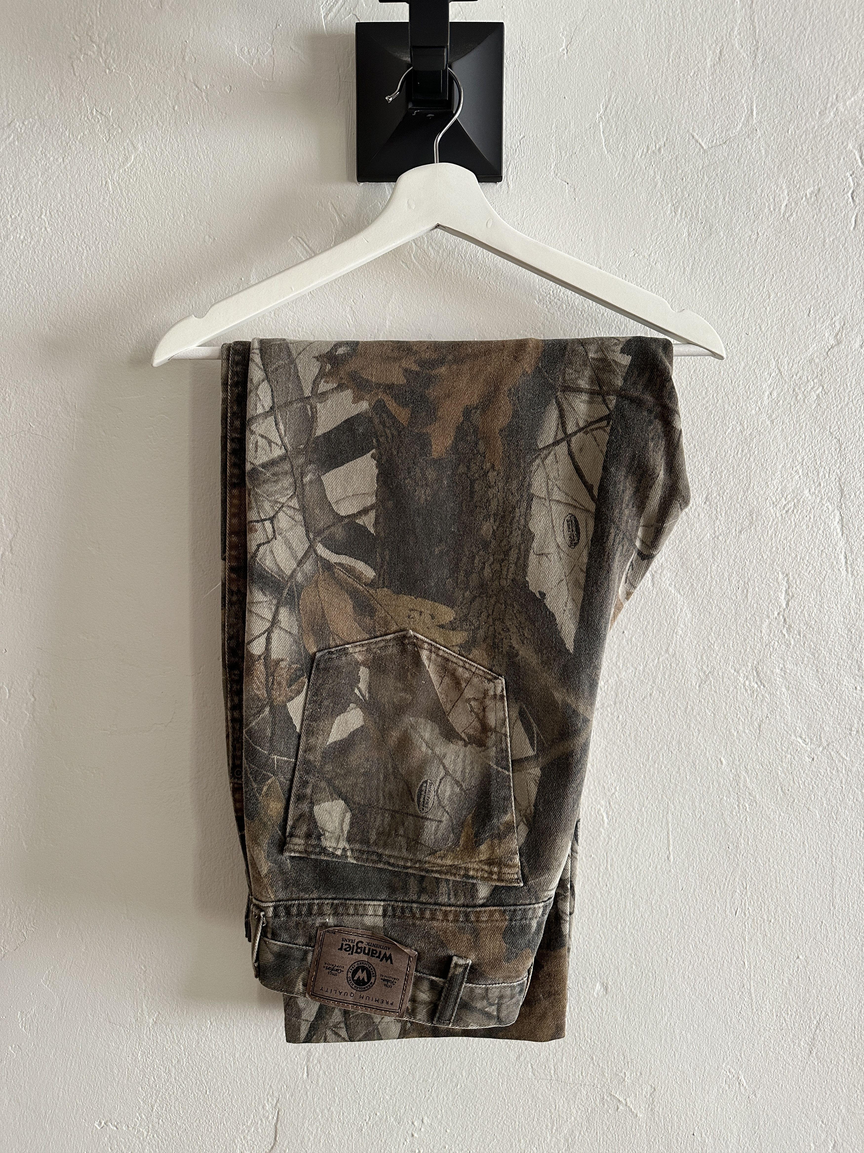 Wrangler Vintage Wrangler Realtree Camo Wide Leg Straight Denim Jeans Size US 36 / EU 52 - 4 Thumbnail