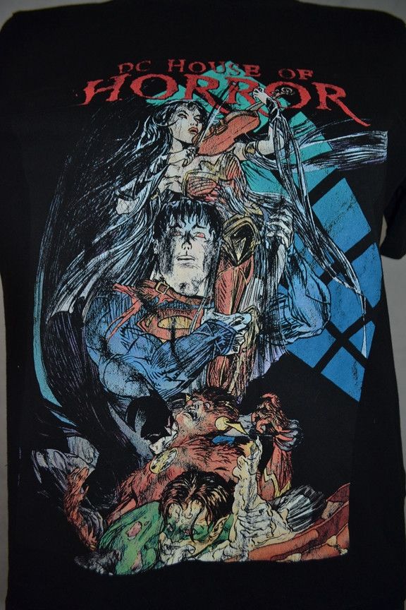 DC Comics Justice League DC House Of Horror tee M Size US M / EU 48-50 / 2 - 4 Thumbnail