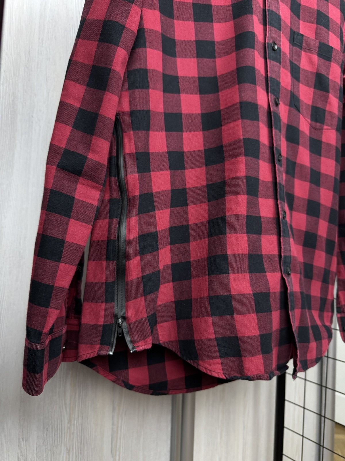 Zadig & Voltaire Zadig & Voltaire Paris checkered flannel side zipper shirt Size US M / EU 48-50 / 2 - 3 Thumbnail