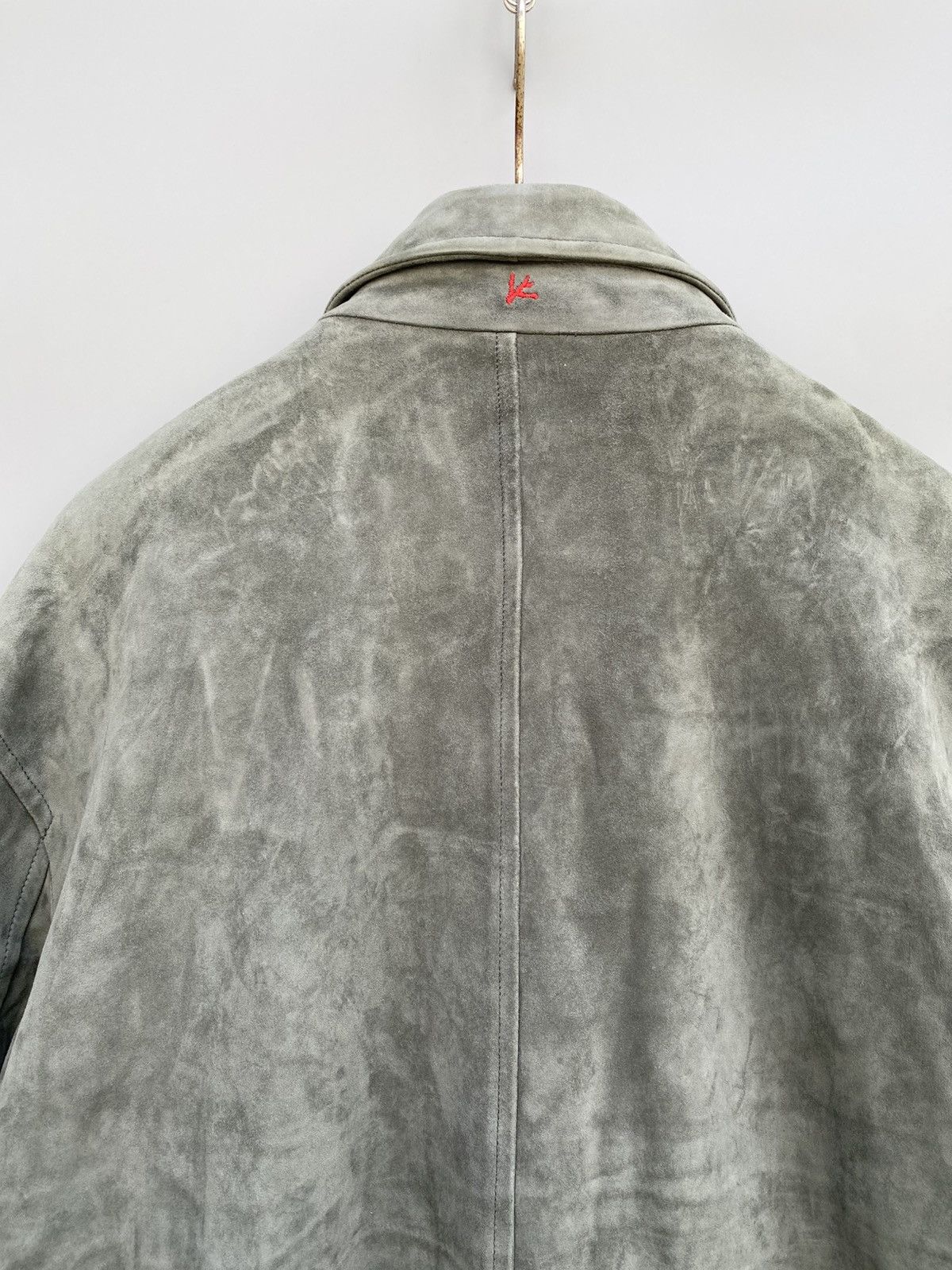 Isaia S/S 2017- Isaia- Aqualeather- Suede Leather Bomber Jacket Size US L / EU 52-54 / 3 - 13 Thumbnail